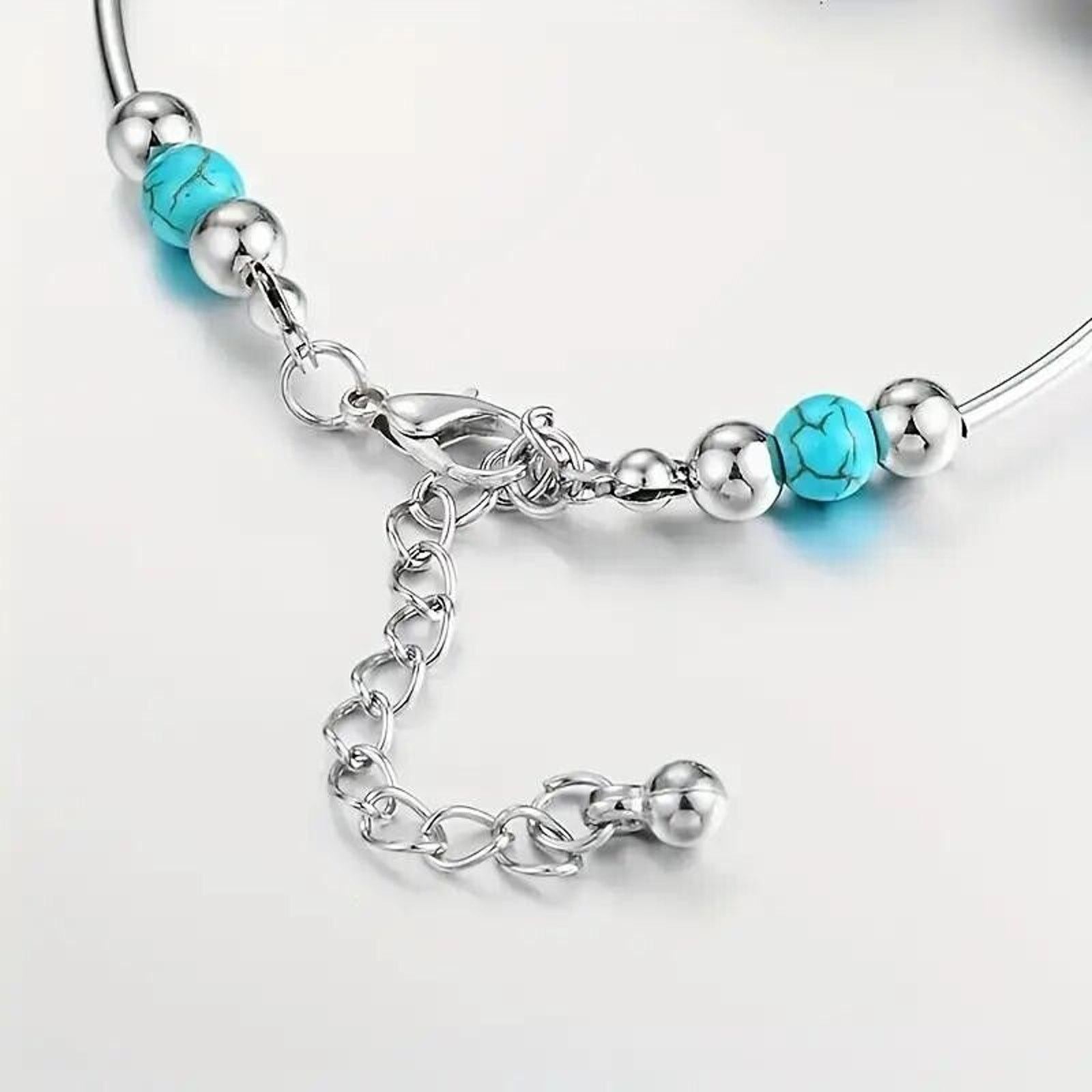 Other Native American Style Faux Turquoise Butterfly Bracelet Size ONE SIZE - 5 Thumbnail