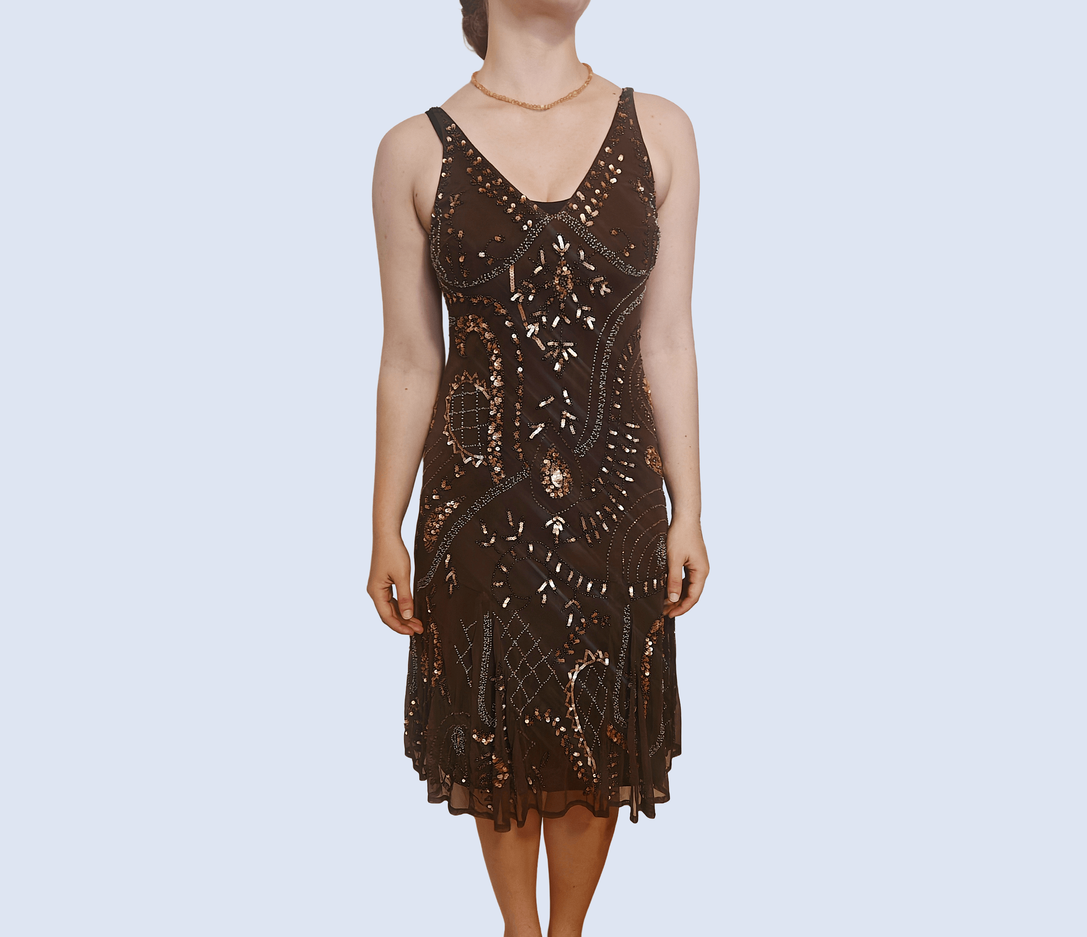 Principles Petite Gatsby Flapper Dress Style Beaded Dress