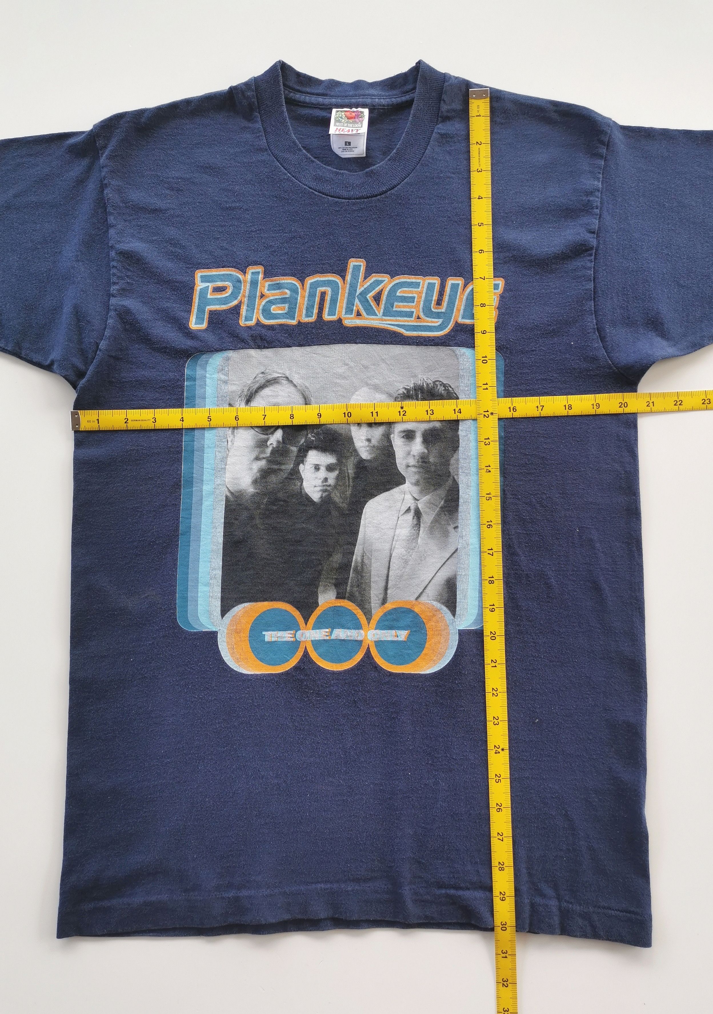 Band Tees × Vintage 90s Vintage Plankeye Band Tshirt Size US M / EU 48-50 / 2 - 7 Thumbnail