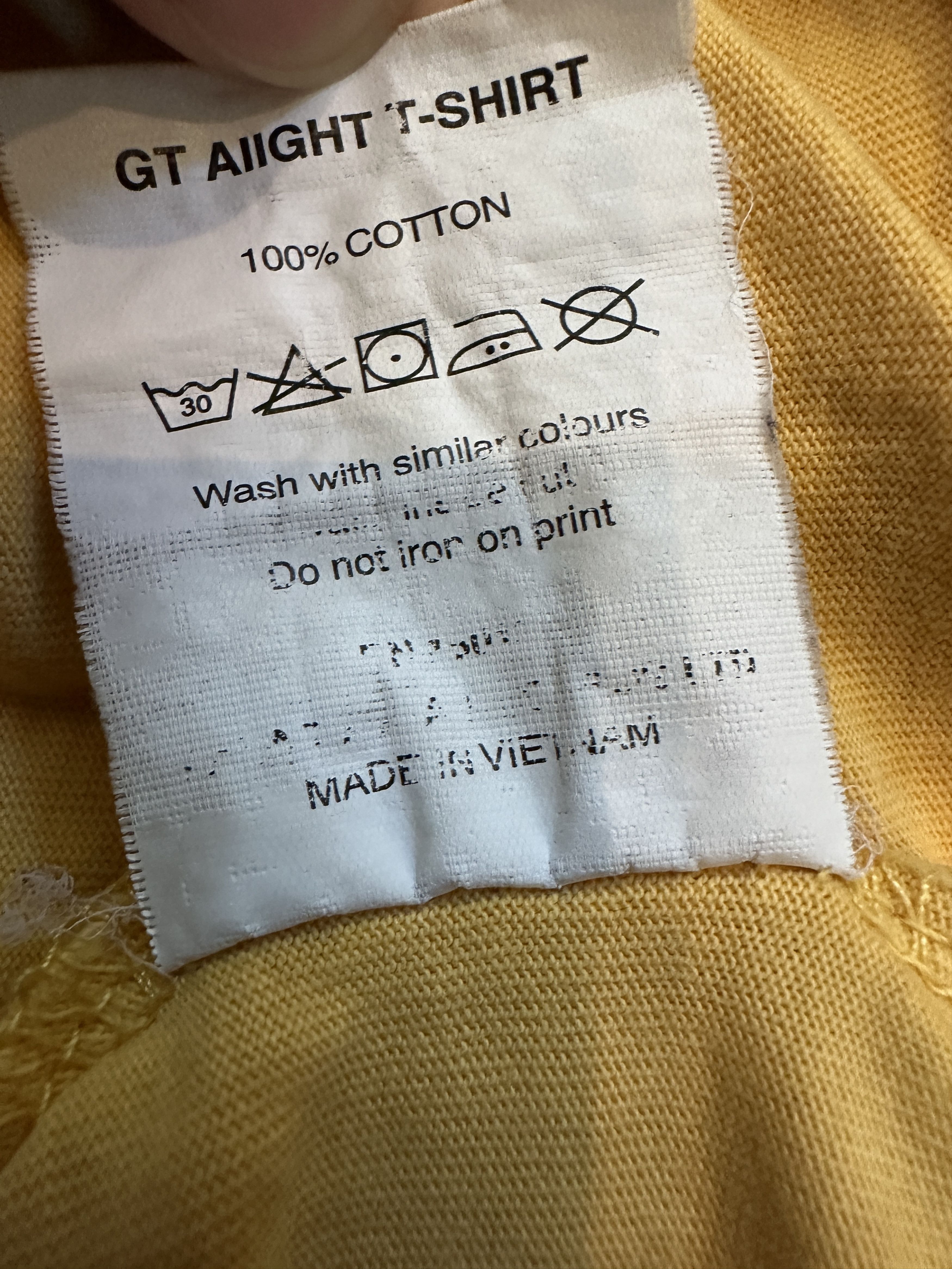 Palace Palace GT Aiight Volkswagen Golf GTI Tee Yellow Size US M / EU 48-50 / 2 - 5 Thumbnail