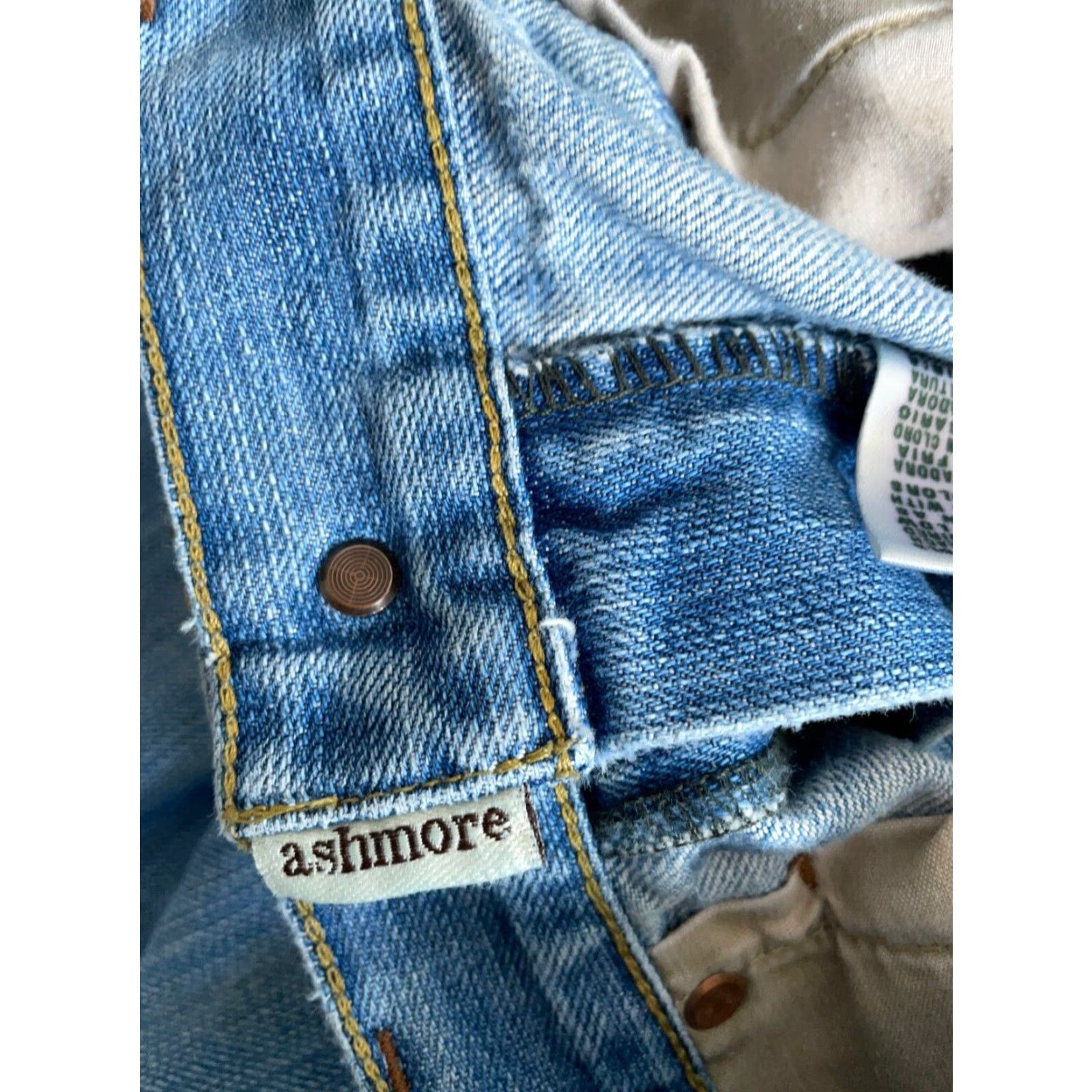 Polo Ralph Lauren VTG Polo Ralph Lauren Ashmore Straight Leg Jeans Men's 34 x 30 Blue Frayed Denim Size US S / EU 44-46 / 1 - 5 Thumbnail