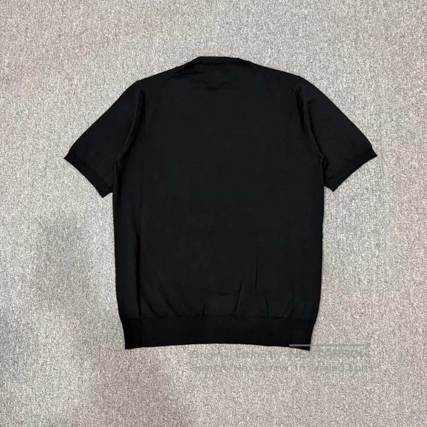 Prada Black Short-Sleeve Knit Top. Size US M / EU 48-50 / 2 - 3 Thumbnail