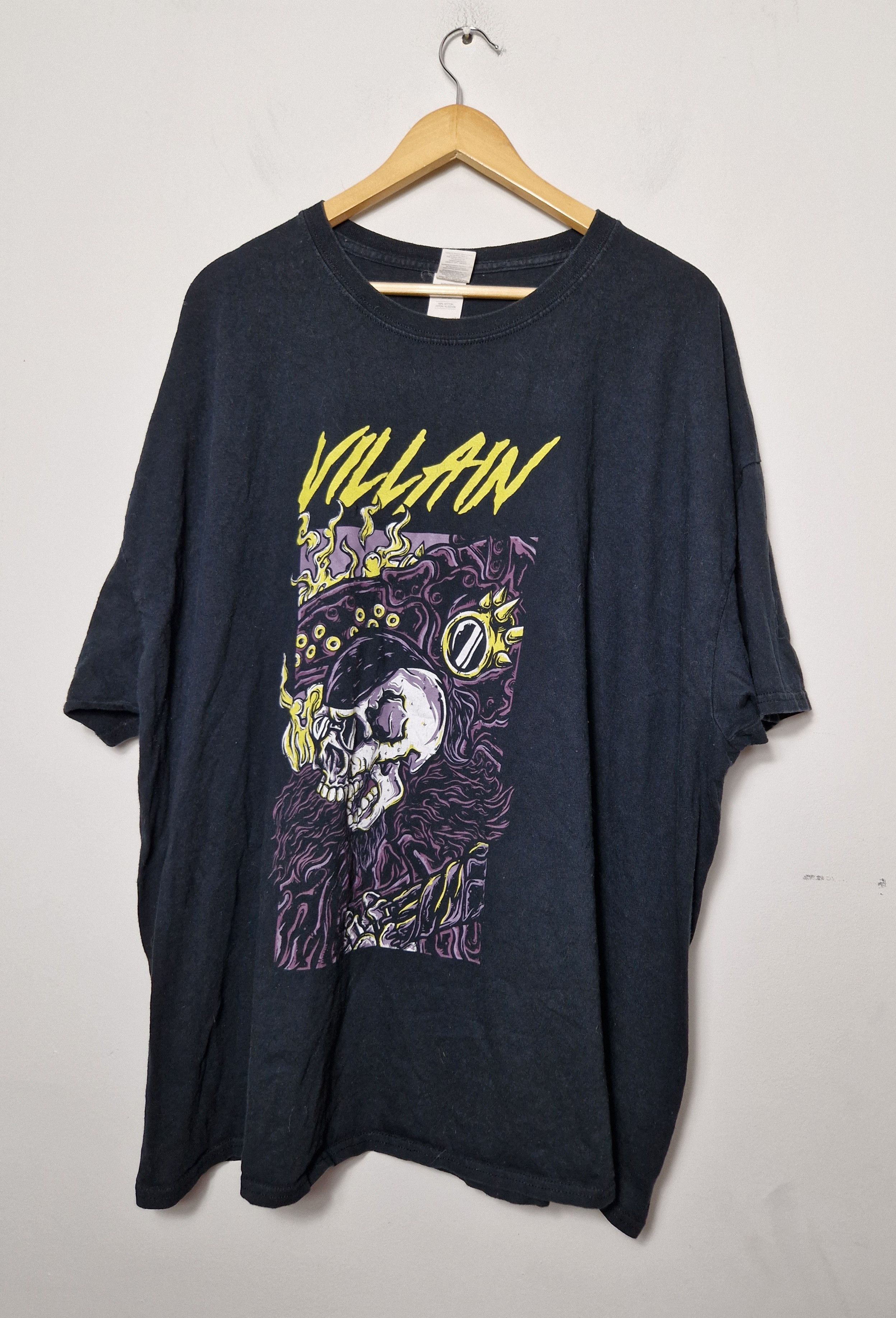 Band Tees Villain oversize vintage tee Size US XXL / EU 58 / 5 - 1 Thumbnail