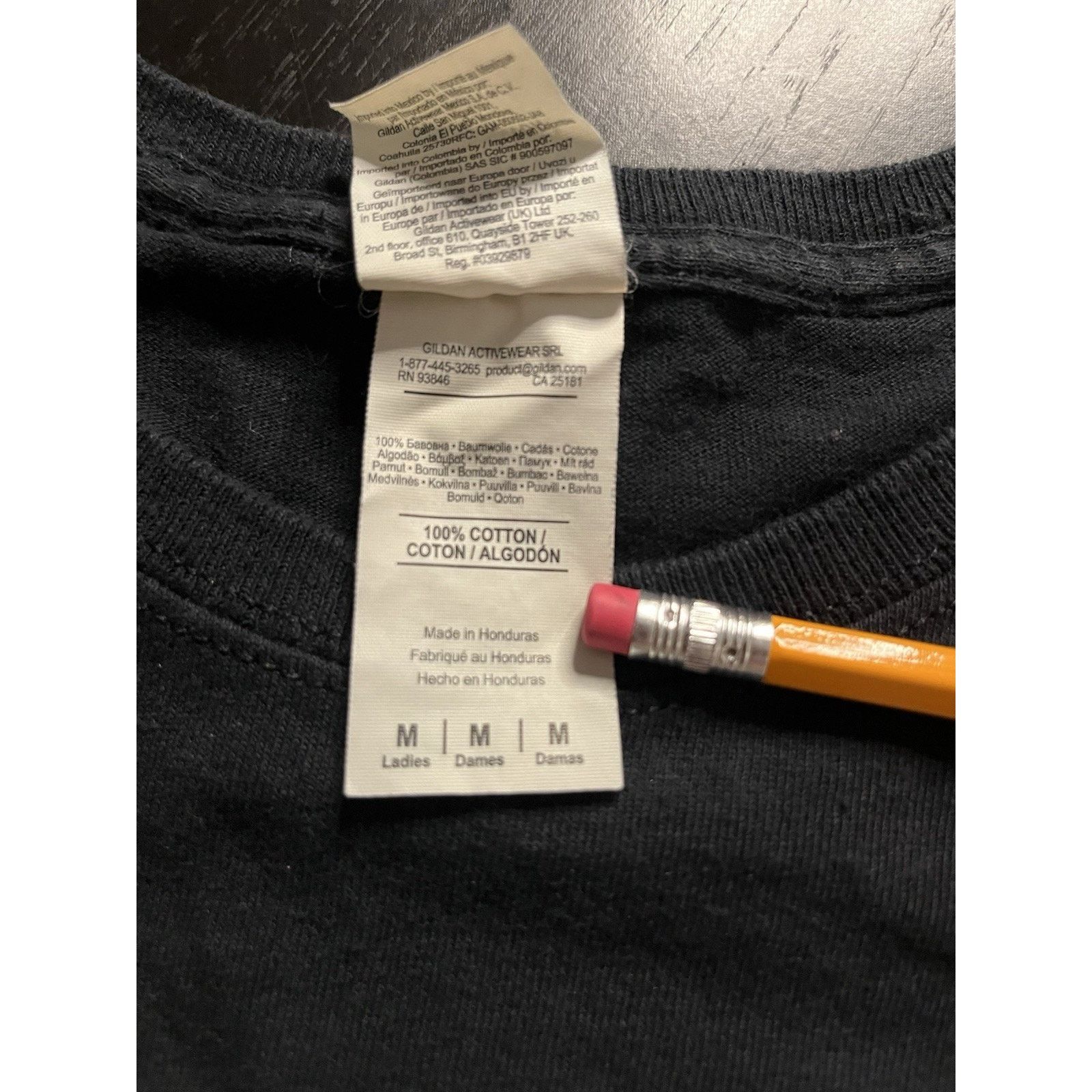 Gildan Gildan ComputerGear “I Will Wear Black” Graphic Tee – Medium Size M / US 6-8 / IT 42-44 - 6 Thumbnail