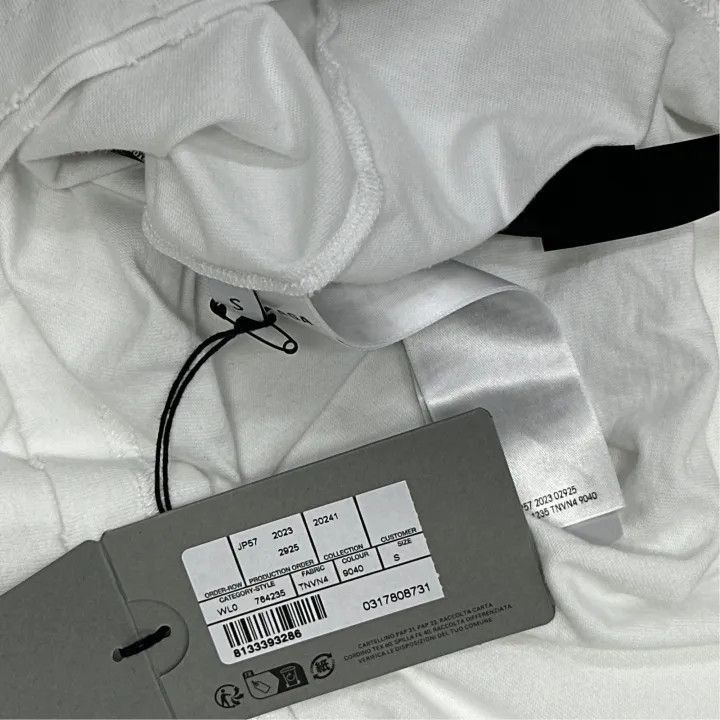 Balenciaga Balenciaga Balenciaga White Graphic Short Sleeve TShirt -2 Size US S / EU 44-46 / 1 - 5 Thumbnail