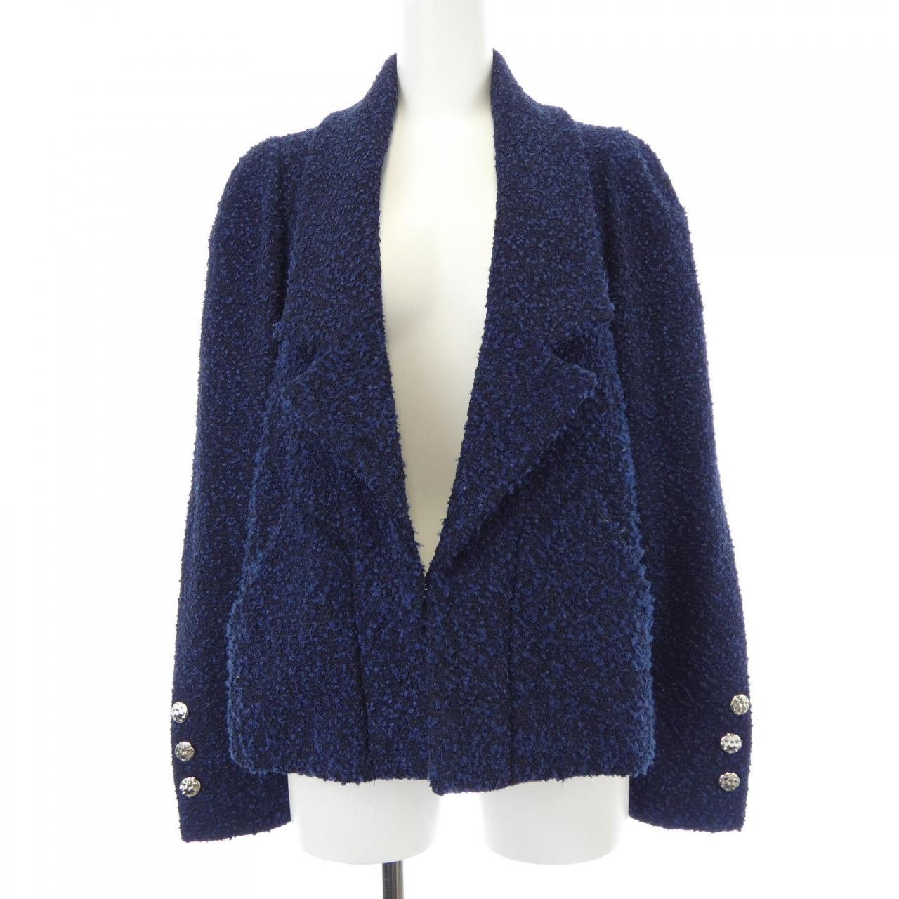 Chanel Chanel Chanel Jacket Textile Outerwear P53945V38337 DUTY FREE for USA Size ONE SIZE - 1 Thumbnail