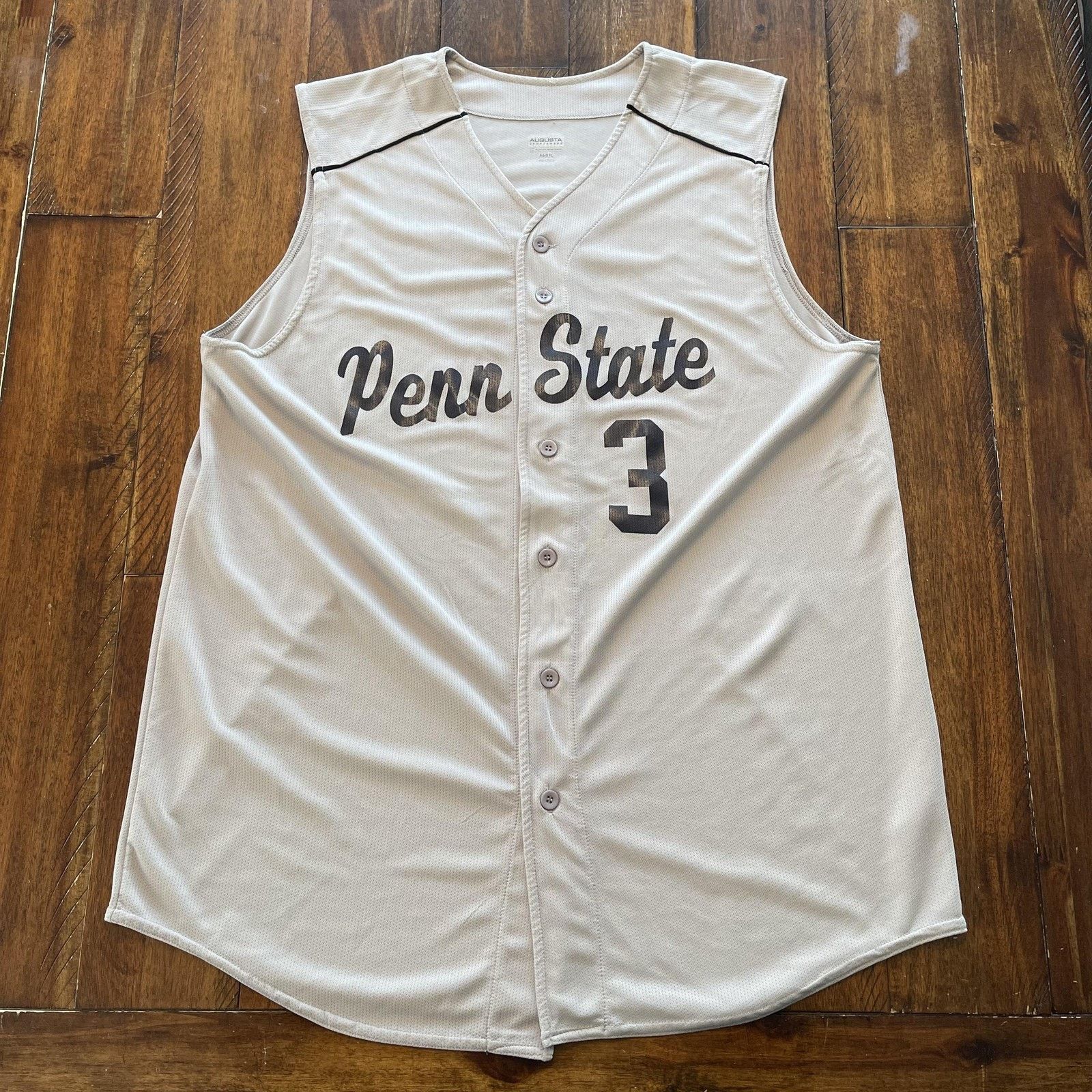 Vintage Penn State Baseball Jersey XL NCAA College Button Augusta Size US XL / EU 56 / 4 - 3 Thumbnail