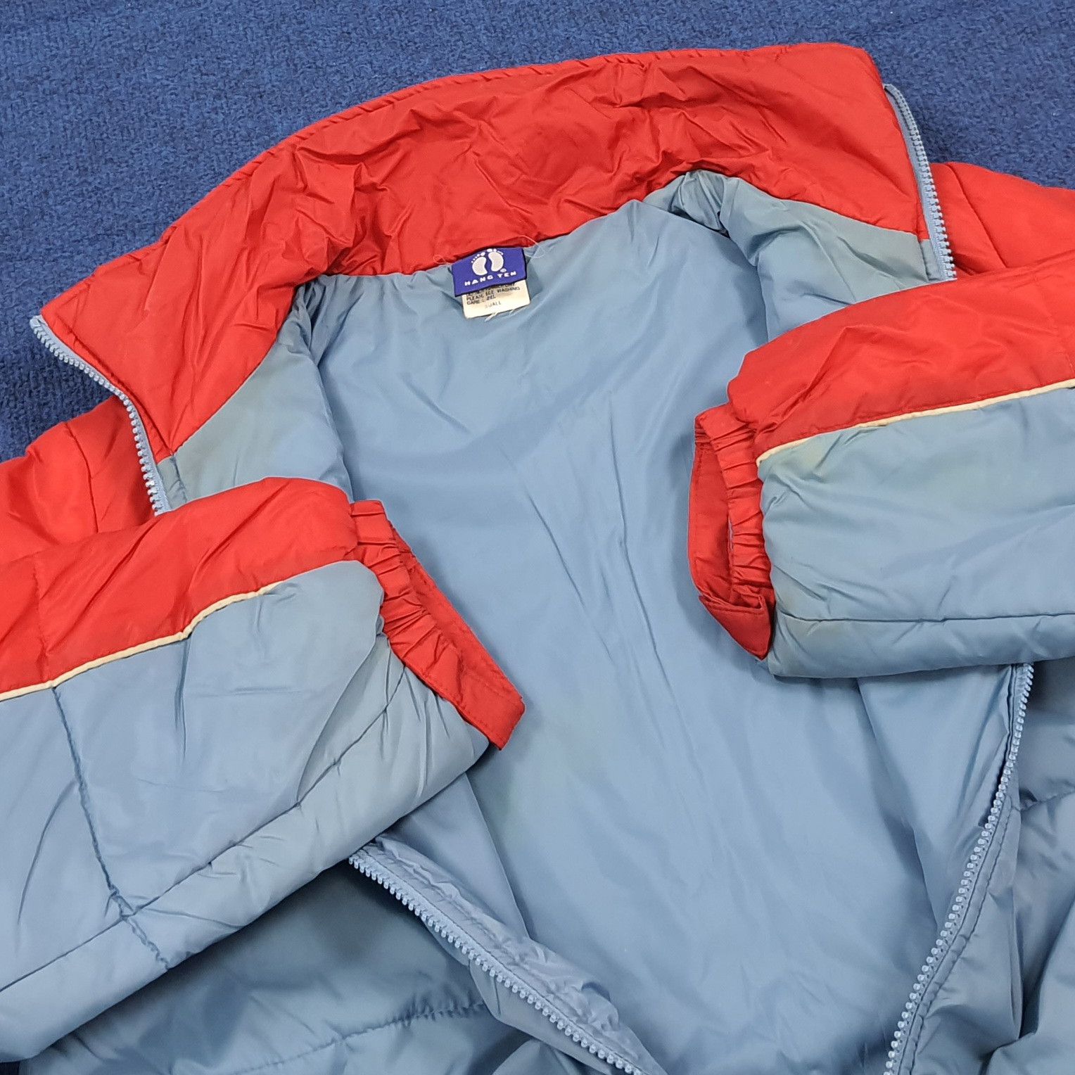 Hang Ten Vintage Hang Ten Puffer Full Zipper Outerwear Jacket C304N9 Size US S / EU 44-46 / 1 - 4 Thumbnail