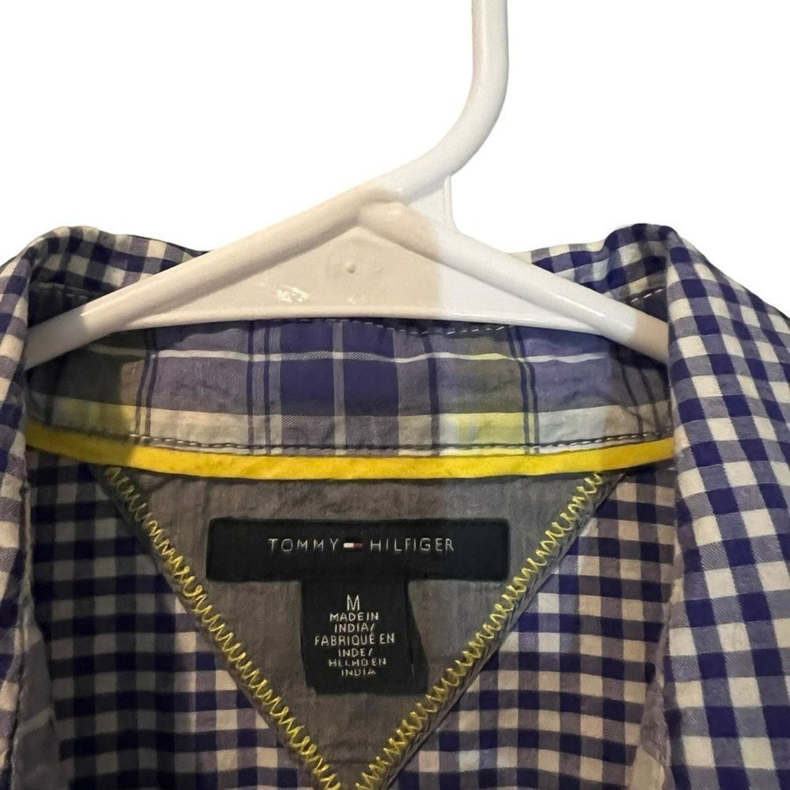 Tommy Hilfiger Tommy Hilfiger Button-Up Shirt Womens Medium Blue White Size M / US 6-8 / IT 42-44 - 3 Thumbnail