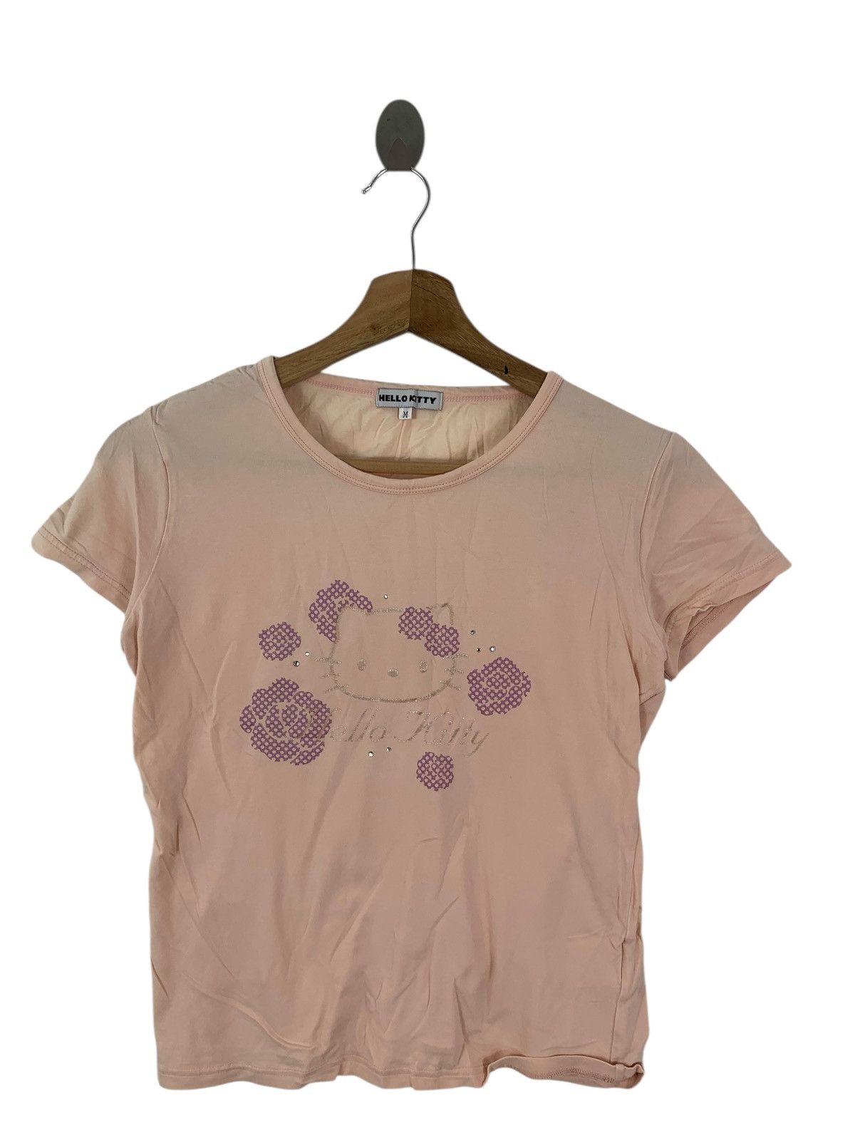 Vintage Vintage HELLO KITTY JAPAN Sanrio Cartoon Floral Tee Shirt Size M / US 6-8 / IT 42-44 - 5 Thumbnail
