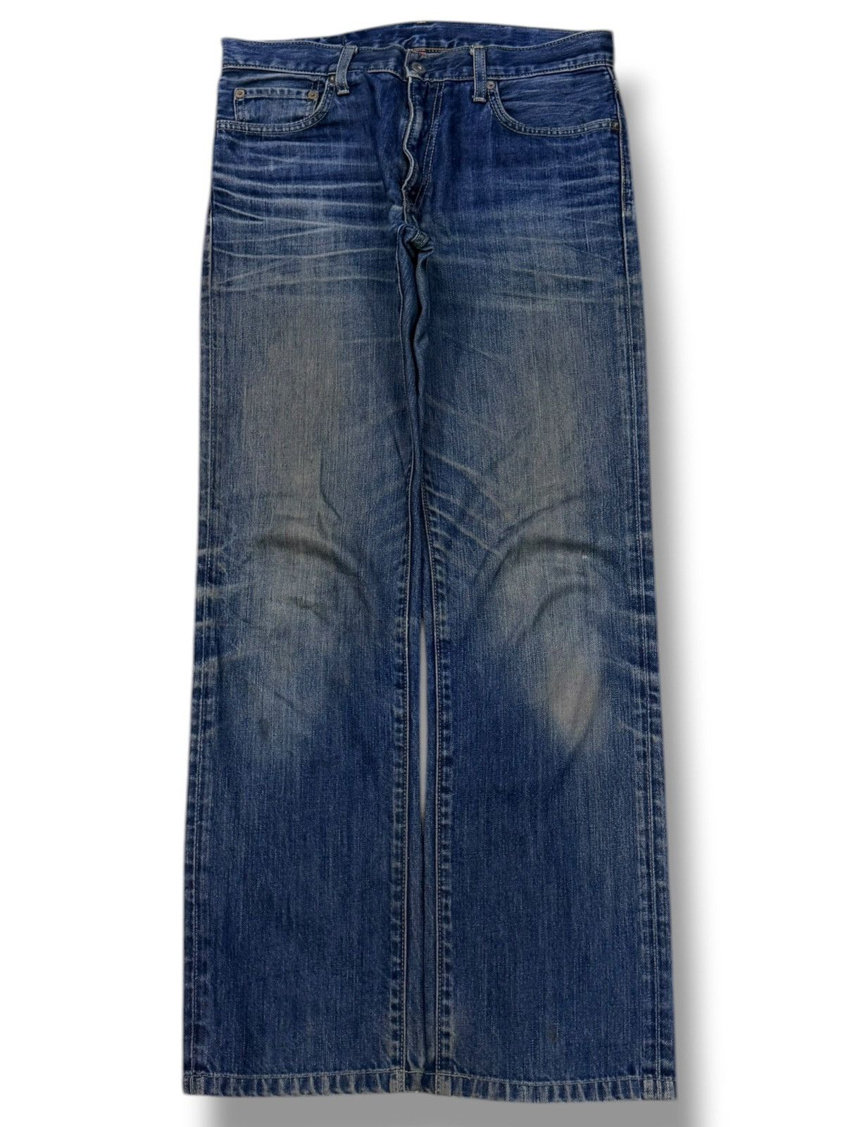 Uniqlo Vintage Uniqlo UJ Japan Denim Jeans | Vintage Fade Wash W32 Size US 32 / EU 48 - 2 Thumbnail