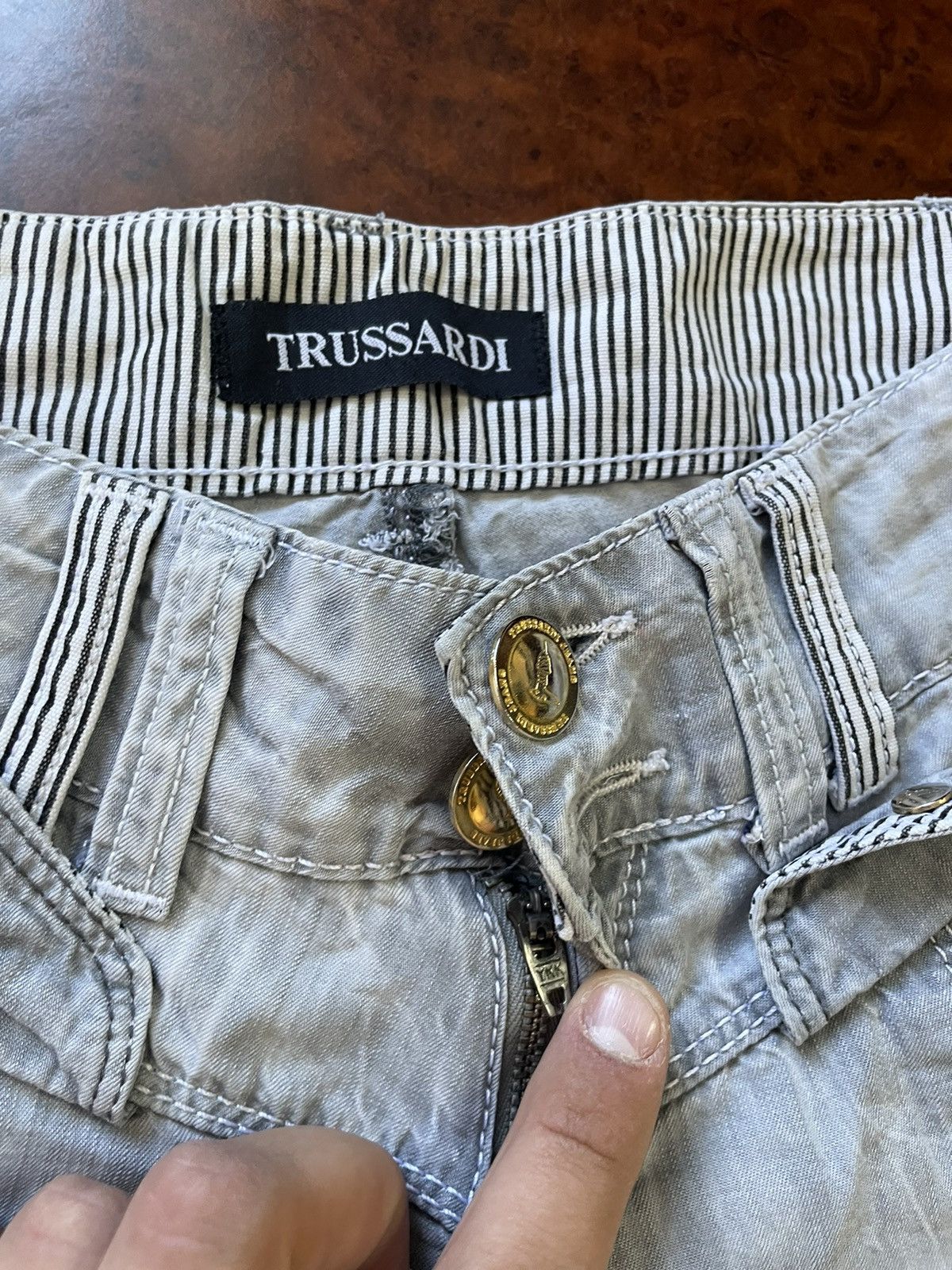 If Six Was Nine × Trussardi Trussardi printed vintage pants womens joggers Size 26" / US 2 / IT 38 - 5 Thumbnail