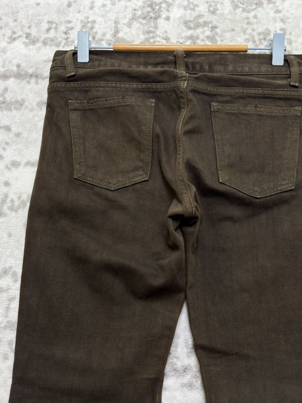 Johnbull Vintage John Bull Brown Flare Bootcut Denim Size US 30 / EU 46 - 8 Thumbnail
