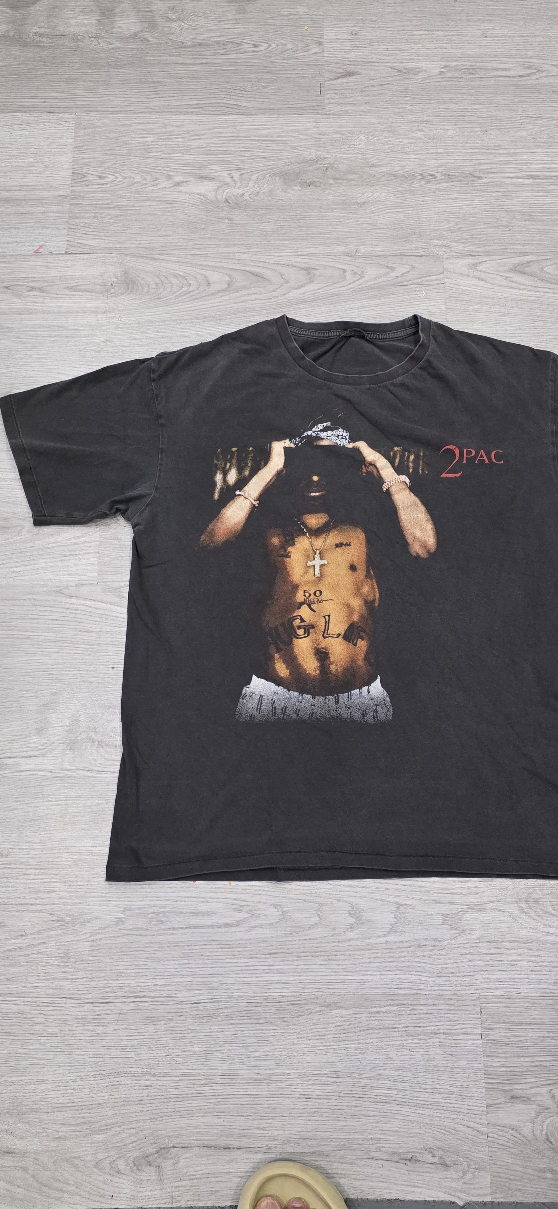 Rap Tees Vintage 90's tupac ALL EYES ON ME Size US XL / EU 56 / 4 - 6 Thumbnail