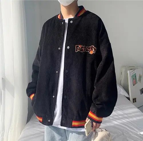Ring Of Fire New Collection Kool Varsity Jacket Bomber Sweater Spring Size US XL / EU 56 / 4 - 3 Thumbnail