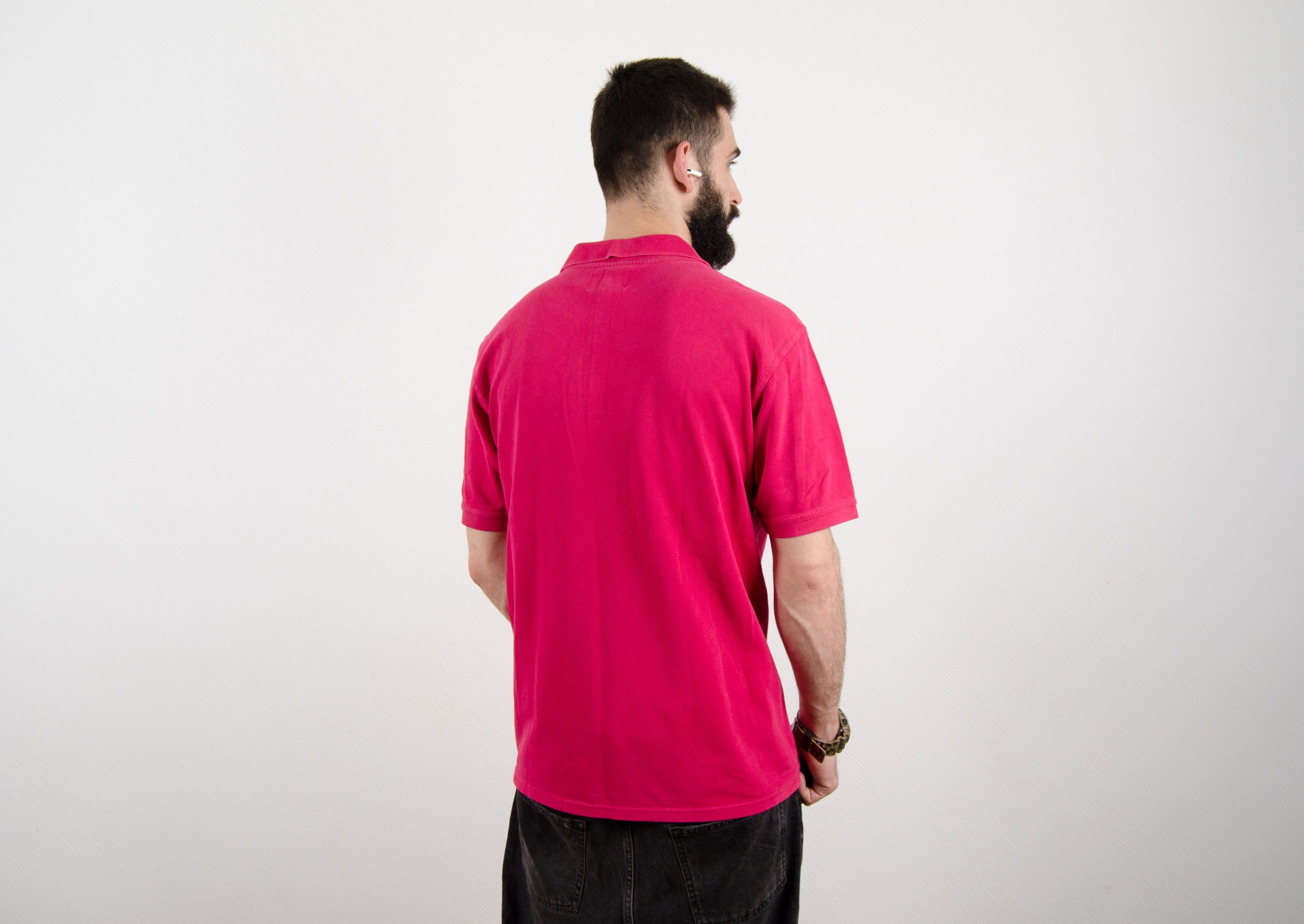 Alpha Industries Alpha Industries Pink Polo T Shirt Size US XL / EU 56 / 4 - 2 Thumbnail