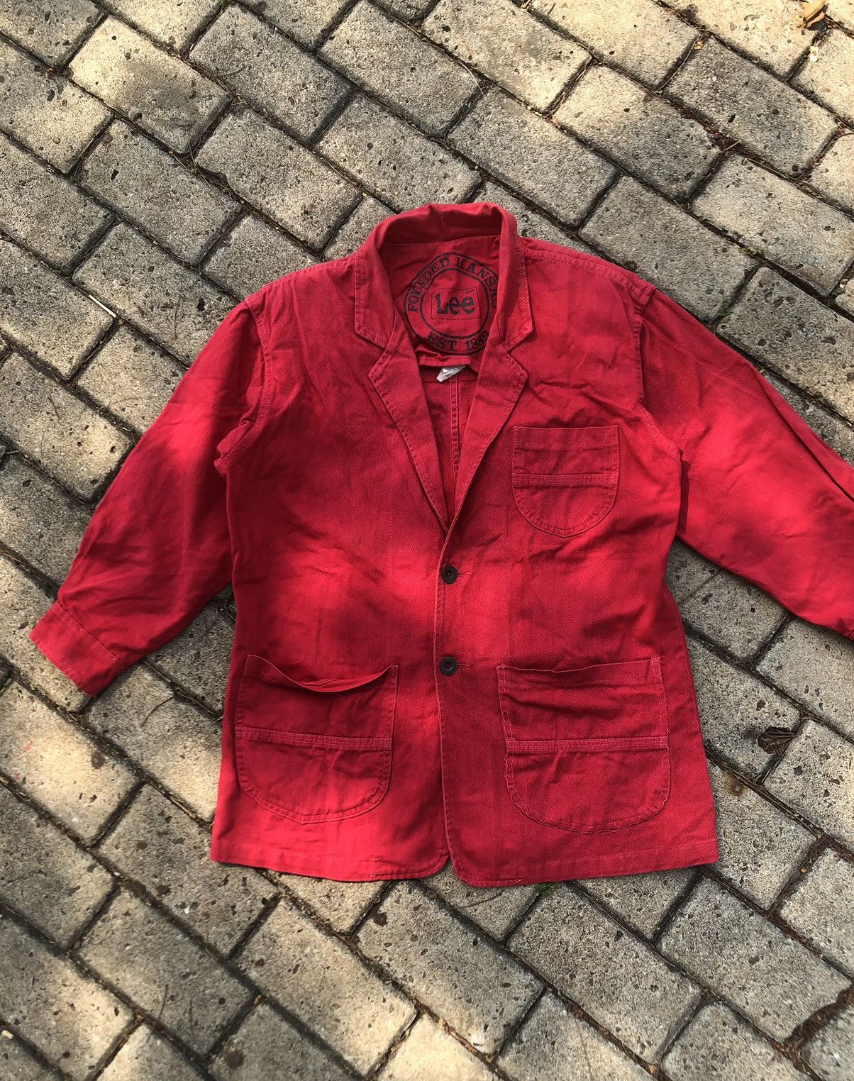 Lee × Vintage Lee kansas blazer vintage Size US M / EU 48-50 / 2 - 1 Thumbnail