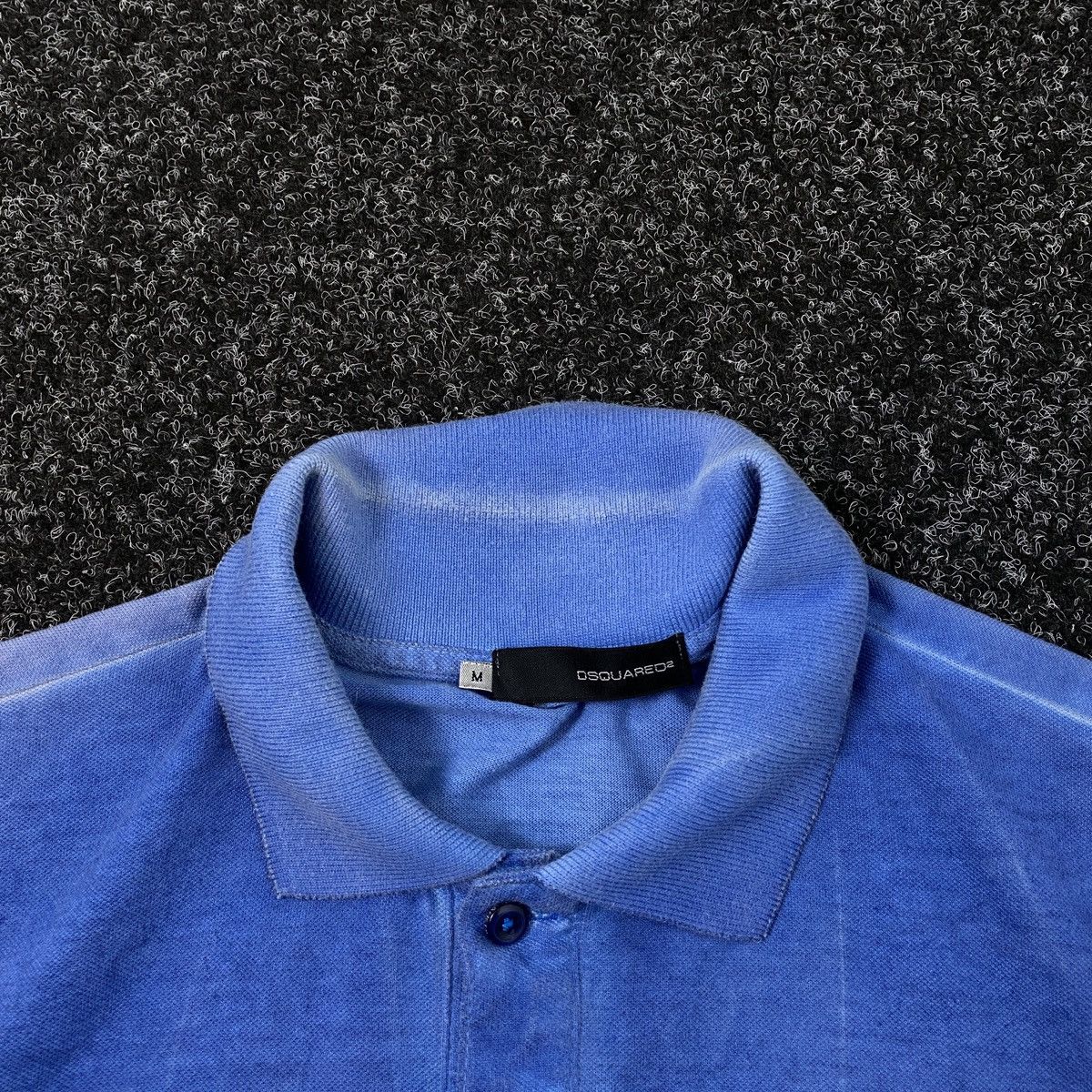 Dsquared2 VINTAGE DSQUARED2 DOG STONE WASHED POLO Size US M / EU 48-50 / 2 - 4 Thumbnail