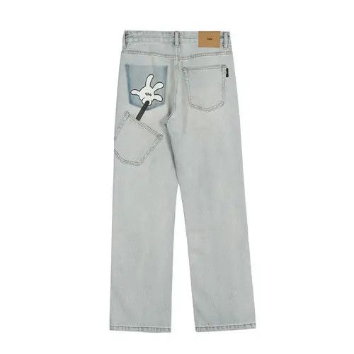 VIBE y2k hiphop skate pattern jeans Size US 30 / EU 46 - 1 Thumbnail