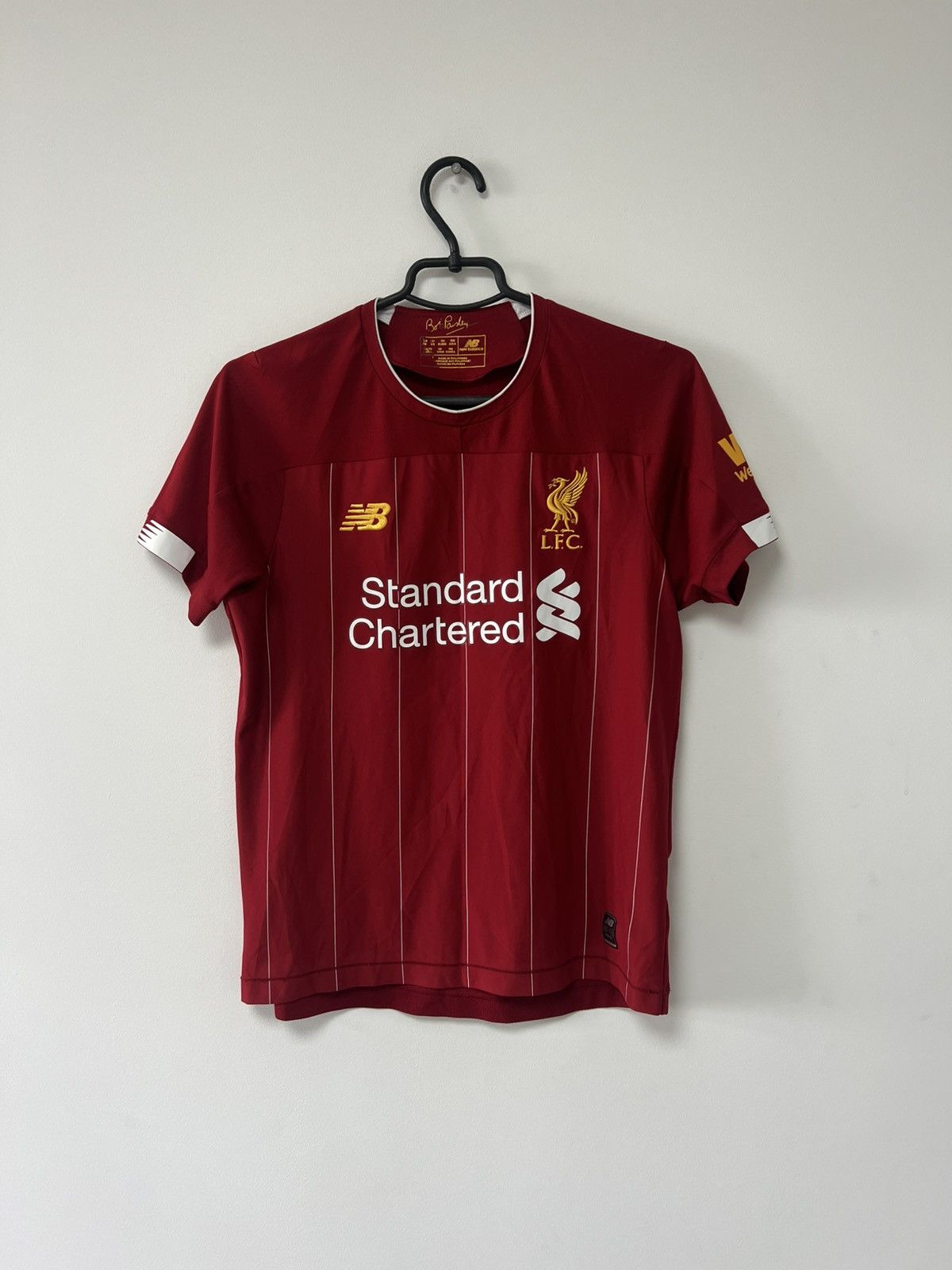 New Balance Liverpool 2019/20 Home Football Shirt Jersey New Balance YXL Size US XS / EU 42 / 0 - 1 Thumbnail