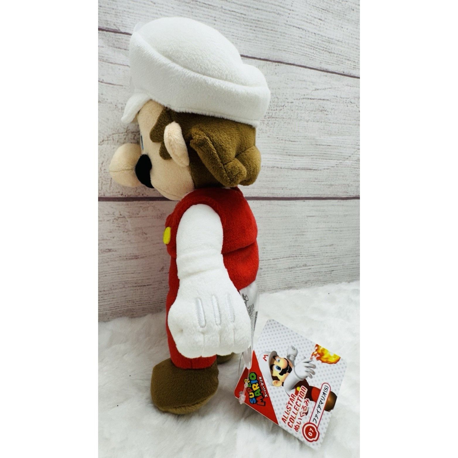 Nintendo SUPER MARIO BROS MARIO PLUSH 10" Nintendo All Star Collectio Size ONE SIZE - 8 Thumbnail