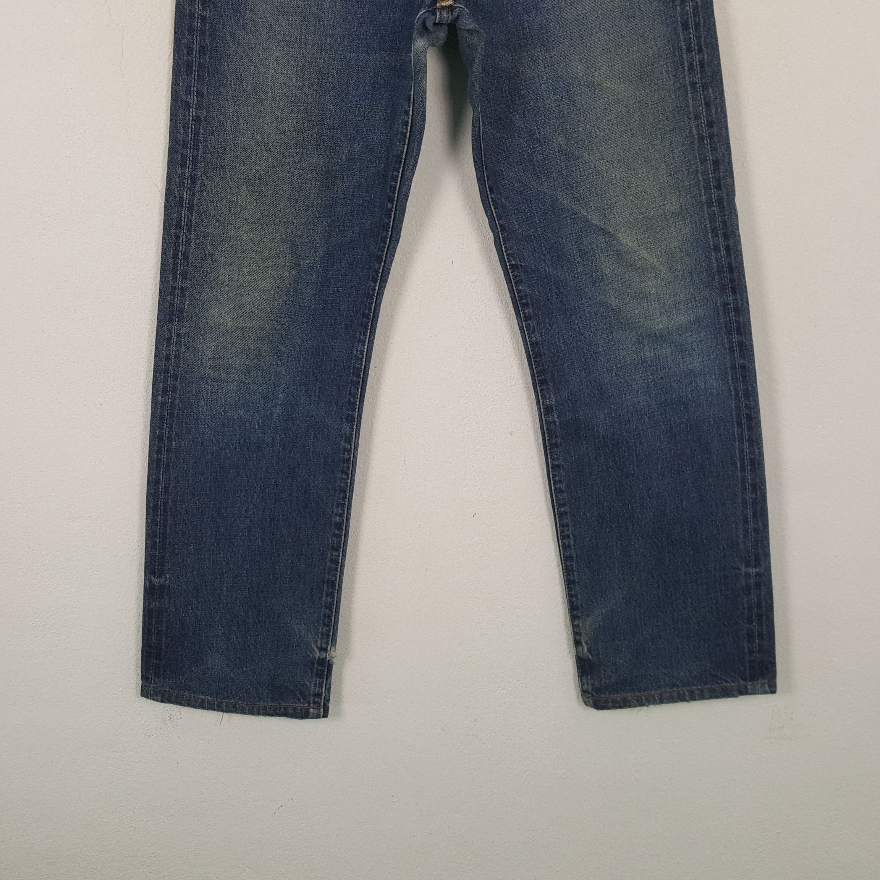 Levi's Levis 502 Big E Selvedge Streetwear Style Jeans RR13 Size US 29 - 3 Thumbnail