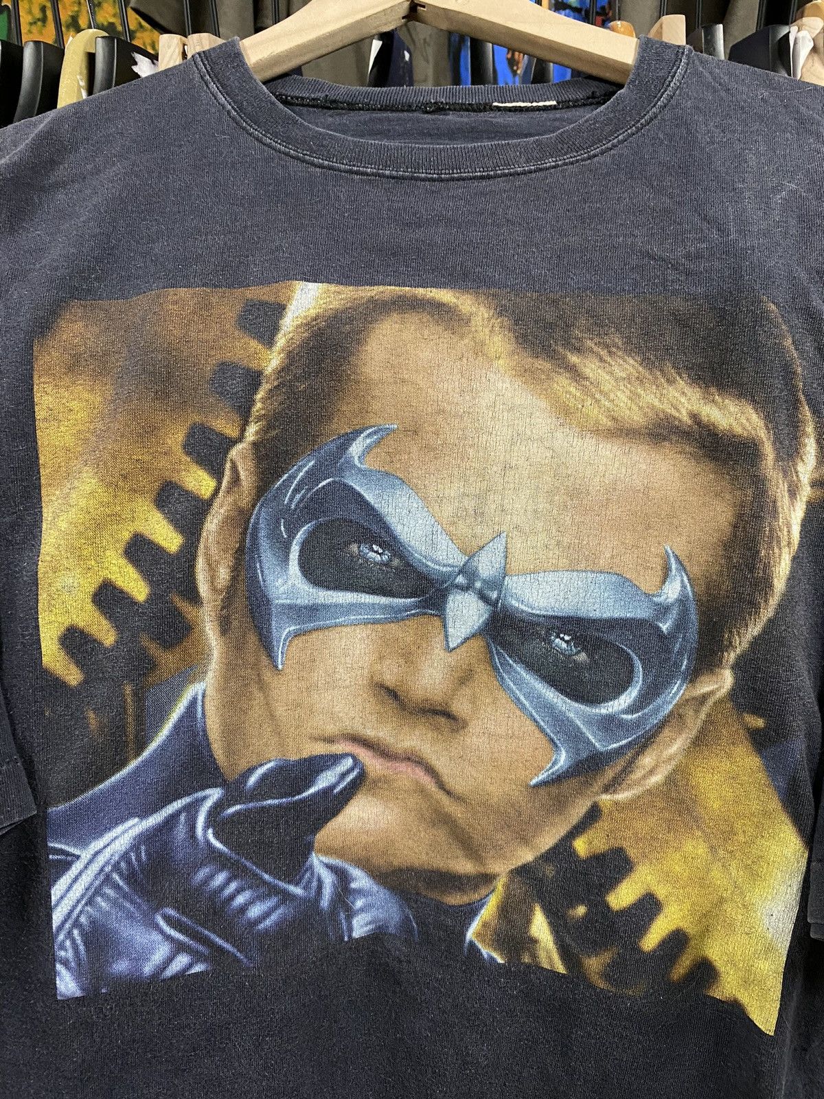 Vintage 90’s Vintage Batman & Robin Movie Promo Tee Shirt XLarge Size US XXL / EU 58 / 5 - 1 Thumbnail