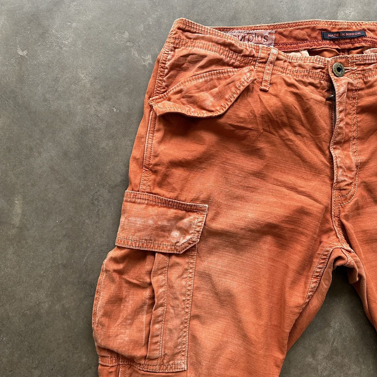 Japanese Brand Vtg Made In Nippon Surplus Blueway Multipocket Cargo Pants Size US 35 - 4 Thumbnail