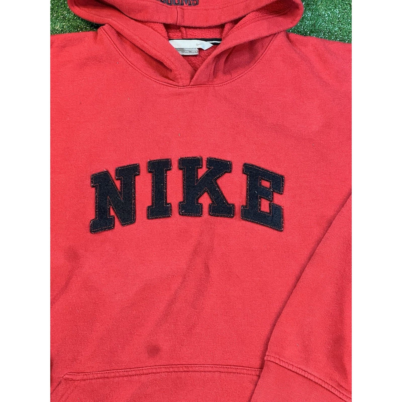 Nike Nike Y2k Red Mens Hoodie Sweatshirt size XXL Size US XXL / EU 58 / 5 - 2 Thumbnail