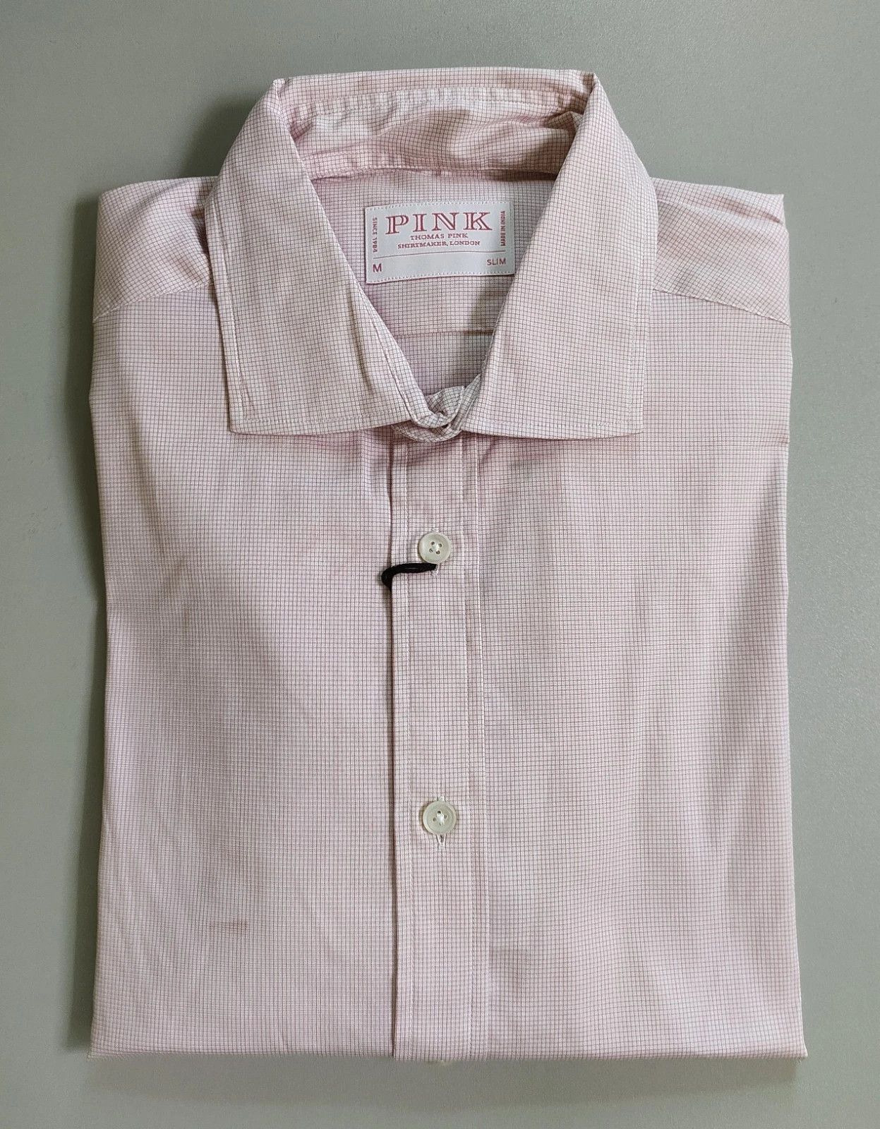 Thomas Pink Thomas Pink Slim Fit Formal Check Shirt T 0042 Size US M / EU 48-50 / 2 - 1 Thumbnail