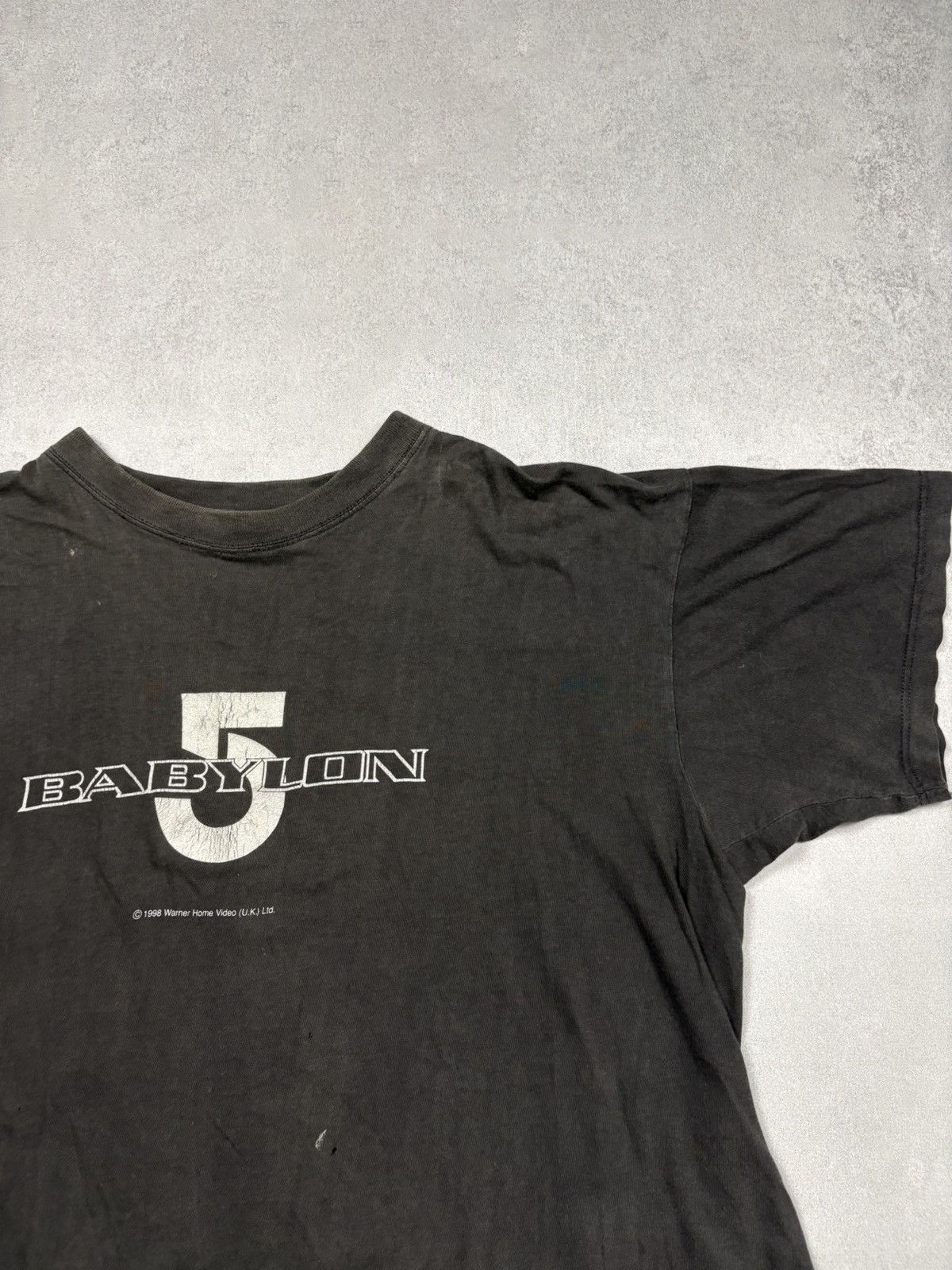 Vintage Vintage 1998 Babylon 5 Warner Home Video Shirt Black XL 90s Size US XL / EU 56 / 4 - 2 Thumbnail