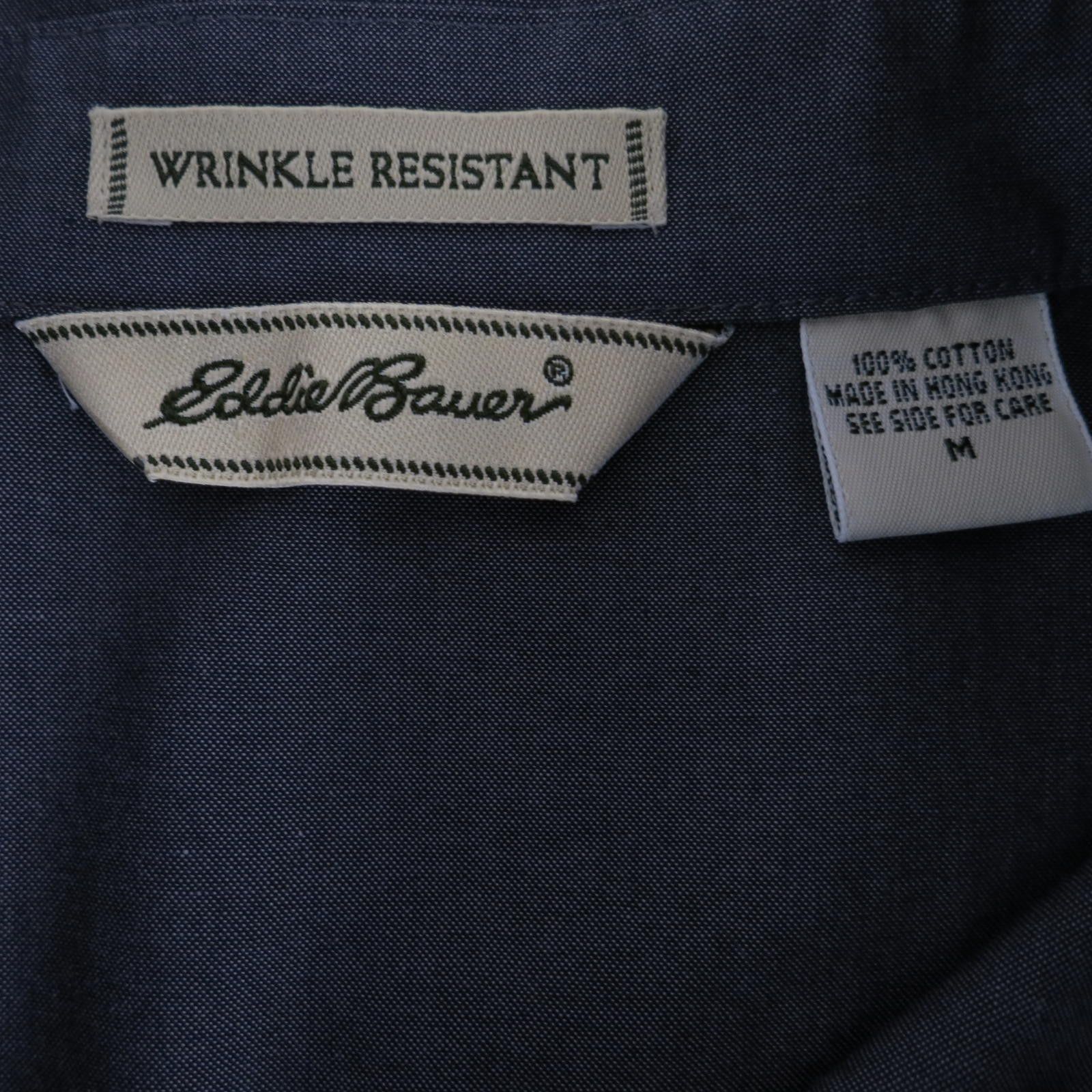 Eddie Bauer Eddie Bauer Wrinkle Resistant Gray Button-Up Shirt Women's M Size M / US 6-8 / IT 42-44 - 2 Thumbnail