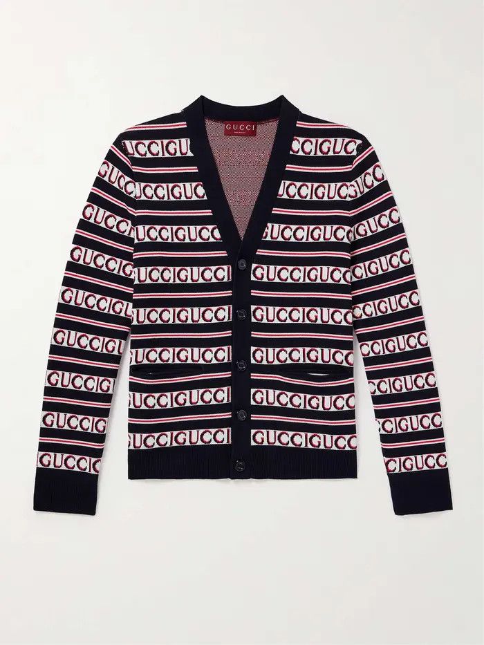 Gucci o1s1wg110925 Cotton Cardigan in Multicolor Size US XXL / EU 58 / 5 - 1 Thumbnail