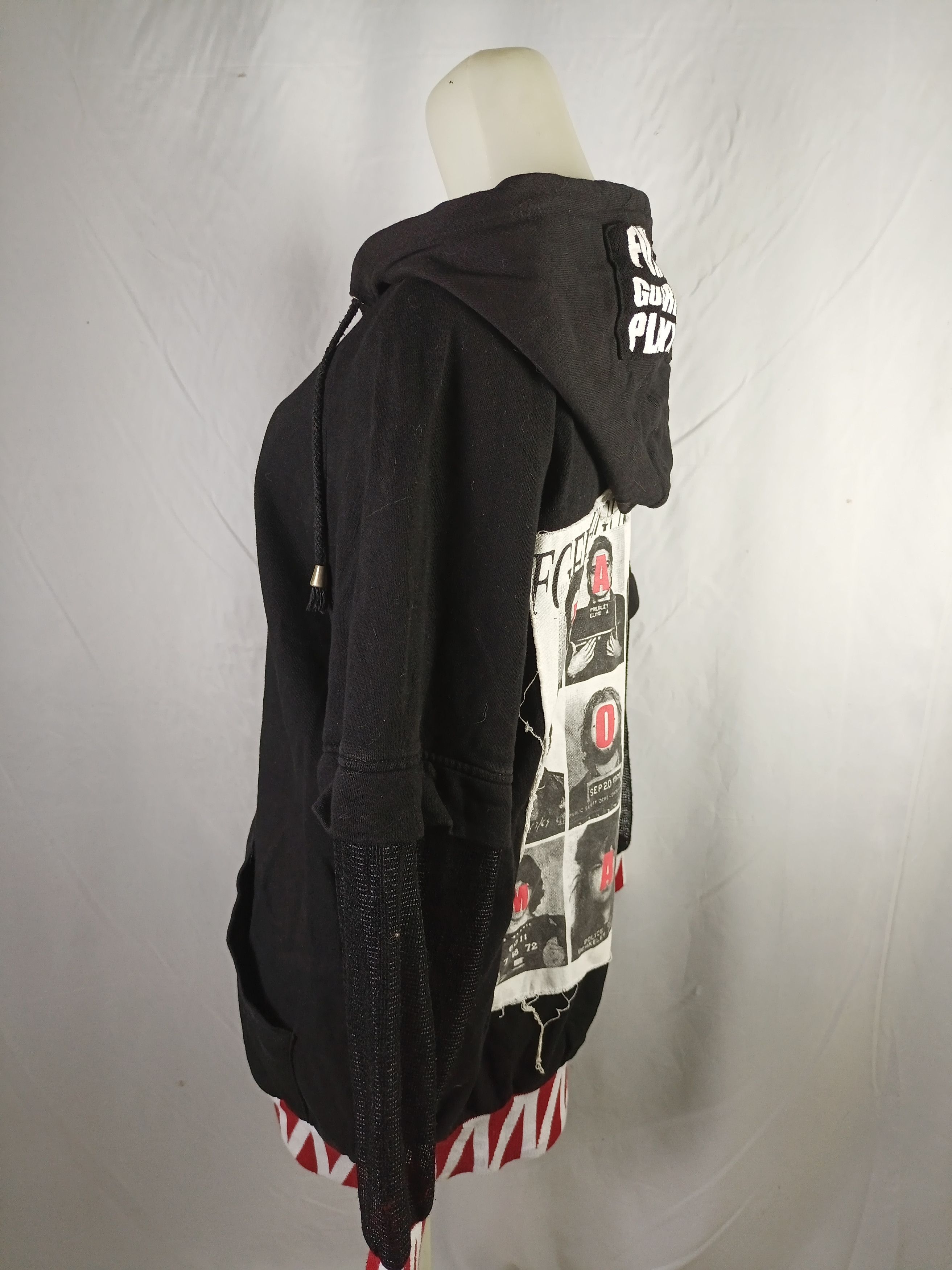 If Six Was Nine × Japanese Brand × Le Grande Bleu (L.G.B.) Funny Guerrilla PlayXC Zipper Hoodie Size M / US 6-8 / IT 42-44 - 2 Thumbnail