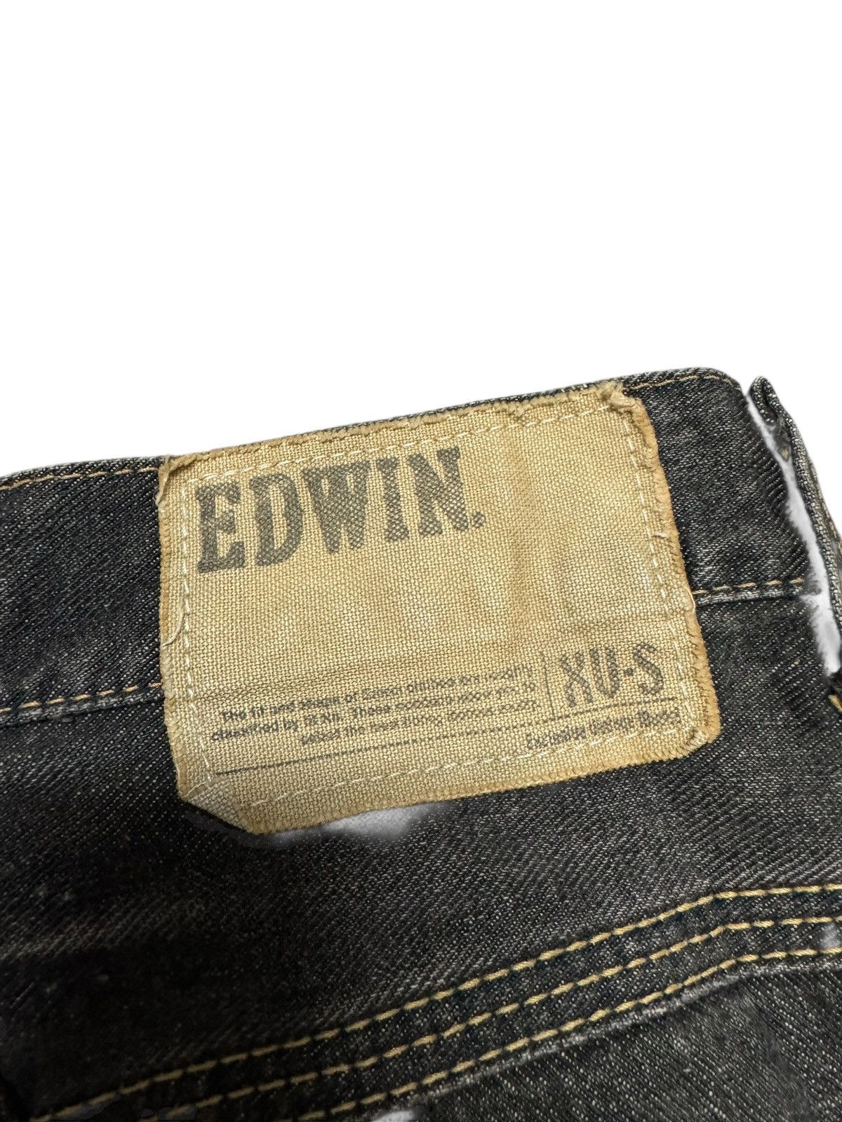 Edwin Exclusive Vintage Edwin 401XVS Denim Flare Jeans Size US 38 / EU 54 - 15 Thumbnail