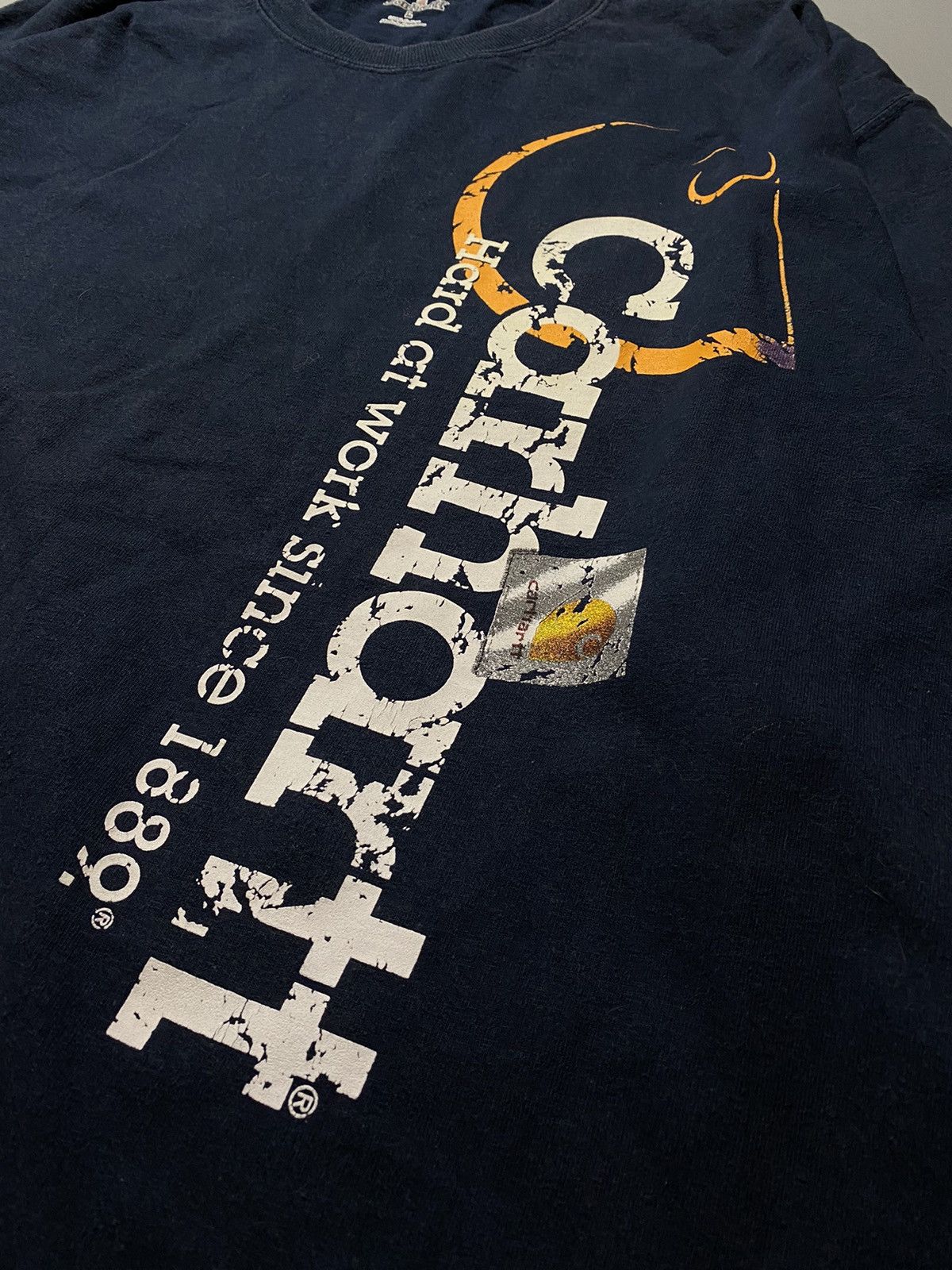 Carhartt × Carhartt Wip × Vintage Carhartt rare y2k oversize sweatshirt Size US L / EU 52-54 / 3 - 4 Thumbnail