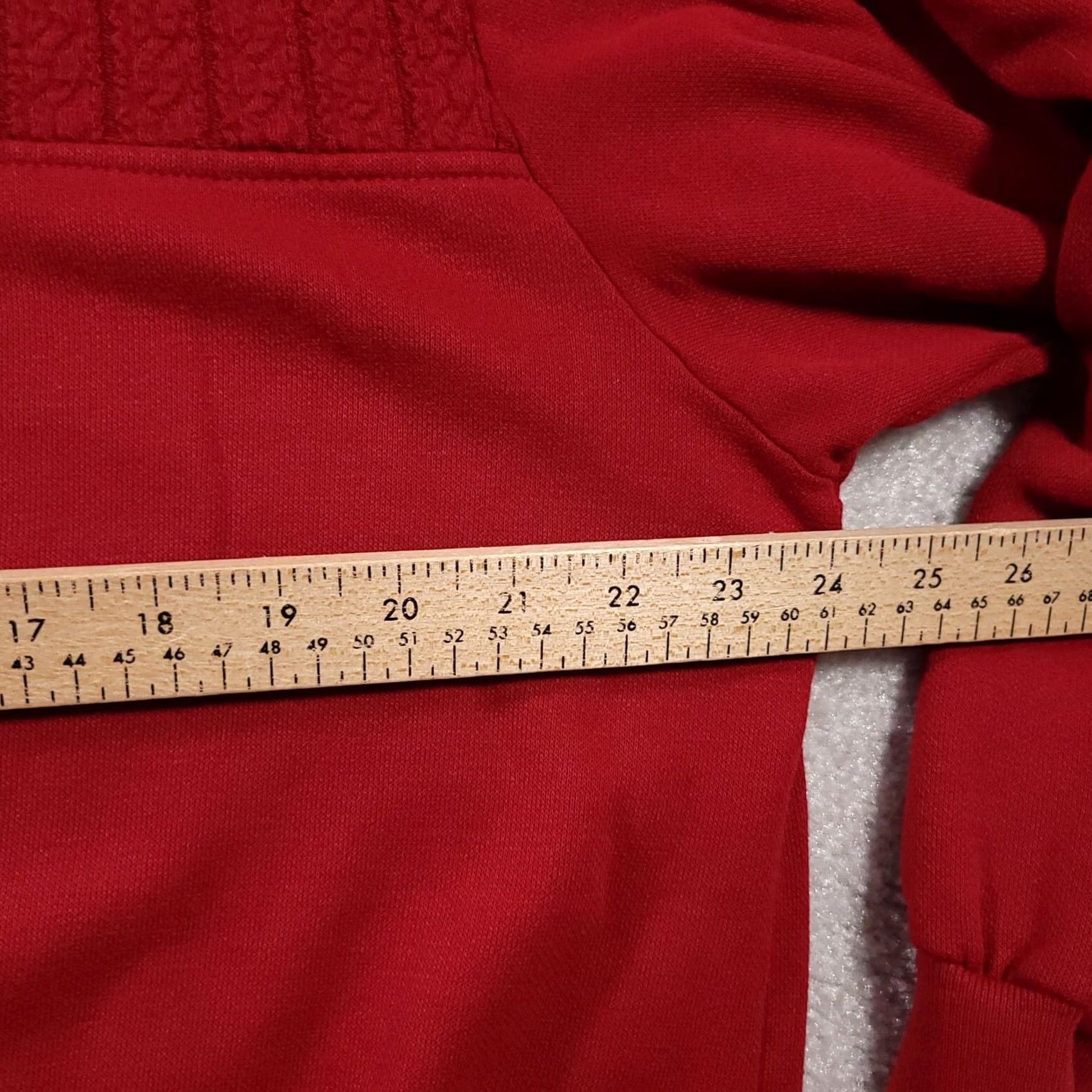 Vintage YS Studio Young Stuff Sweater Women’s 1X Red Long Sleeve Collared Retro VTG Size XL / US 12-14 / IT 48-50 - 4 Thumbnail