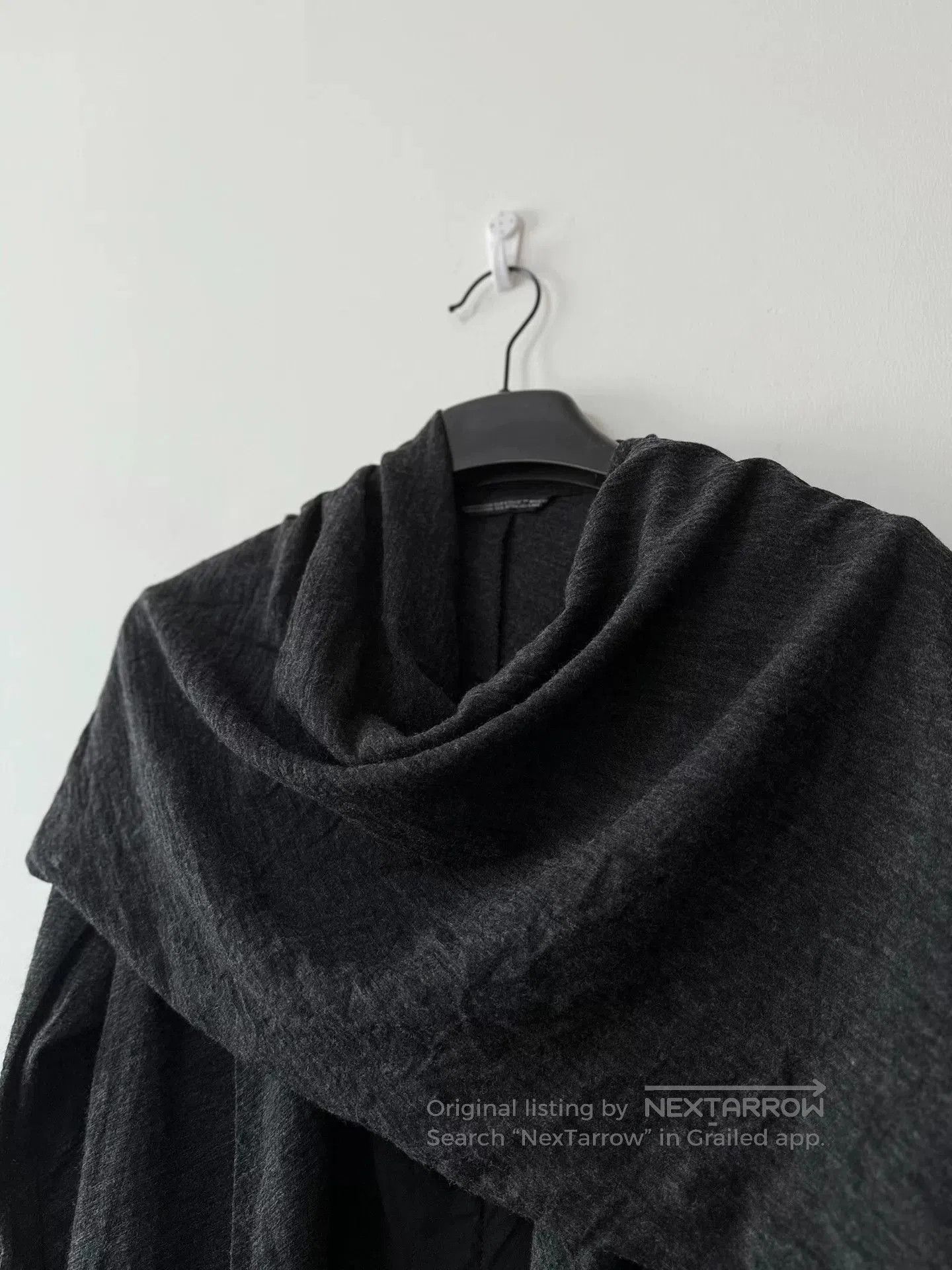Yohji Yamamoto Yohji Yamamoto Wool Cardigan with Scarf. Size US S / EU 44-46 / 1 - 3 Thumbnail