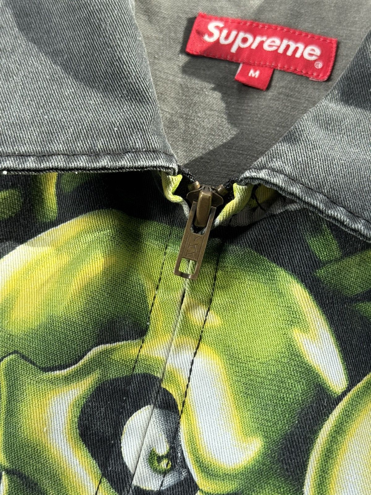 Supreme Archive Supreme Skull Pile Washed Work Jacket Affliction Size US M / EU 48-50 / 2 - 12 Thumbnail