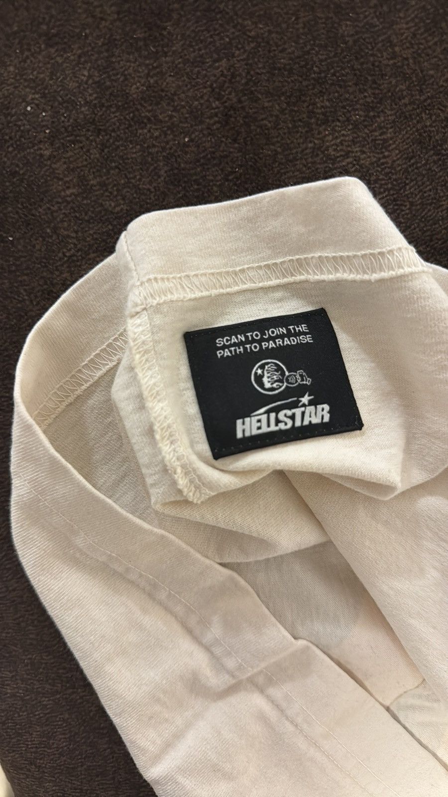 HELLSTAR Hellstar Classic T-shirt (regular print) White/orange Size US XS / EU 42 / 0 - 3 Thumbnail