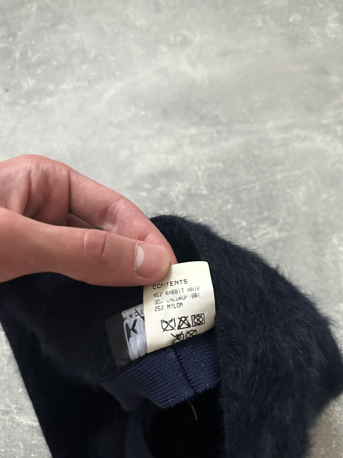 Kangol × Vintage Men's Kangol Navy Lahinch Furgora Bucket Hat Size ONE SIZE - 9 Thumbnail
