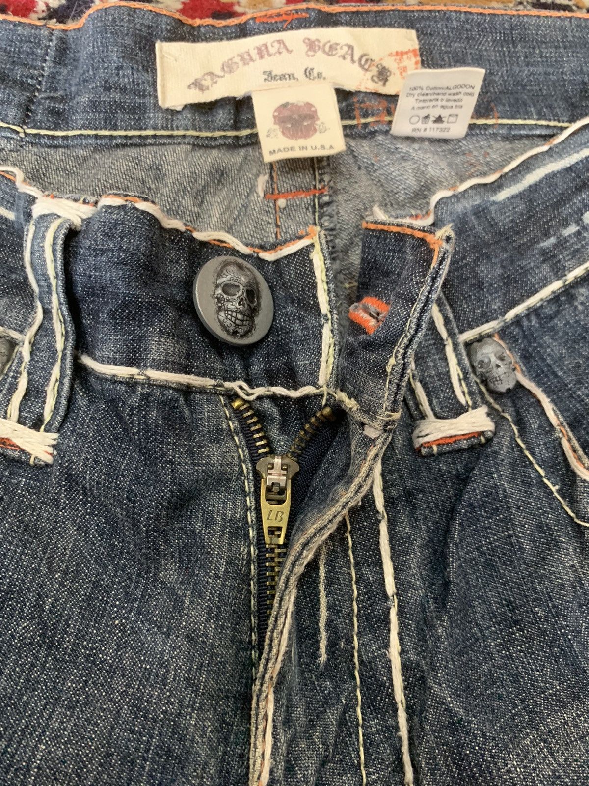 Other LAGUNA BEACH JEANS FLARE SKOLL DENIM Size US 32 / EU 48 - 16 Thumbnail