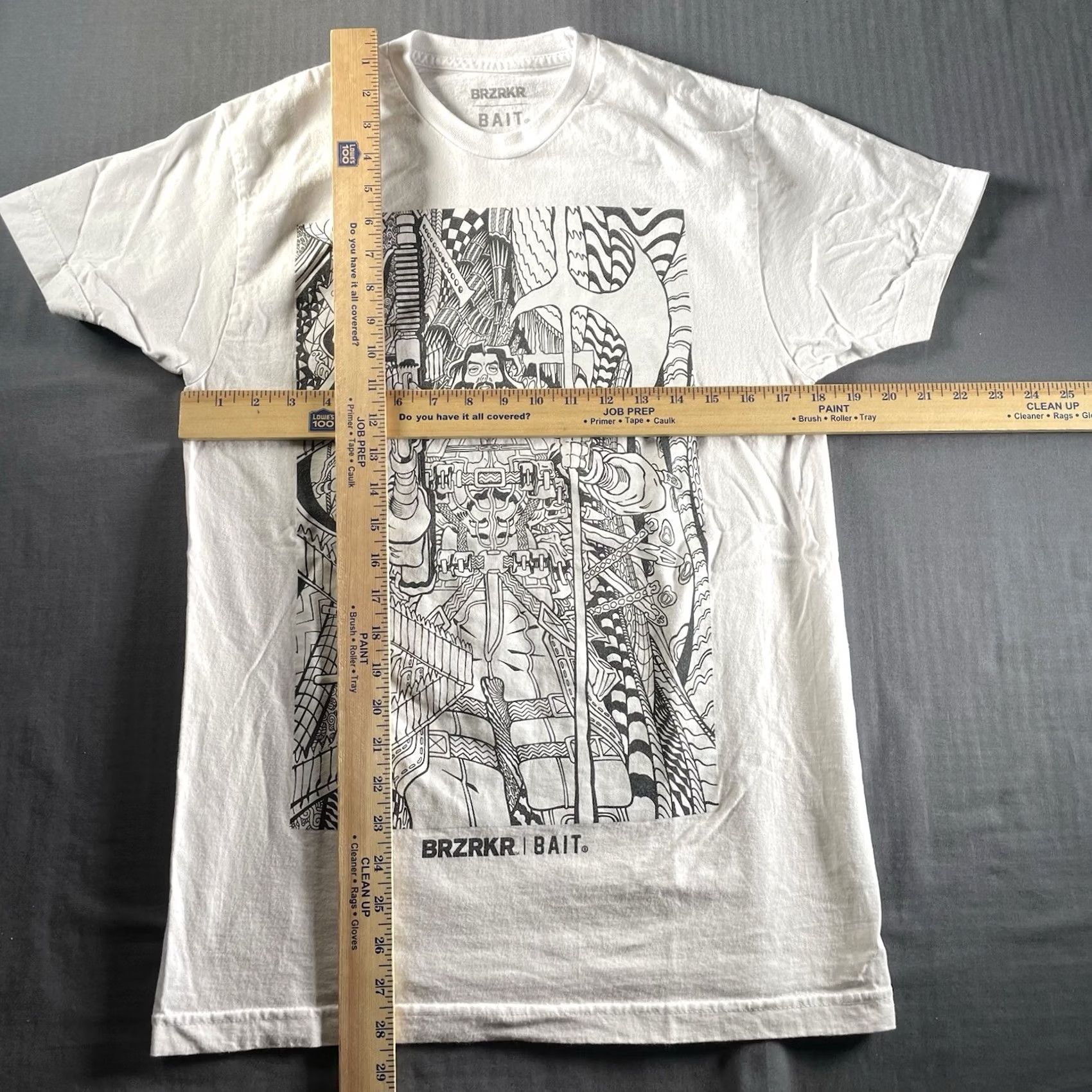 Vintage BRZRKR x BAIT Shirt Men’s M Cover Art Keanu Reeves Comic Graphic Tshirt White Art Mens M Size US M / EU 48-50 / 2 - 4 Thumbnail