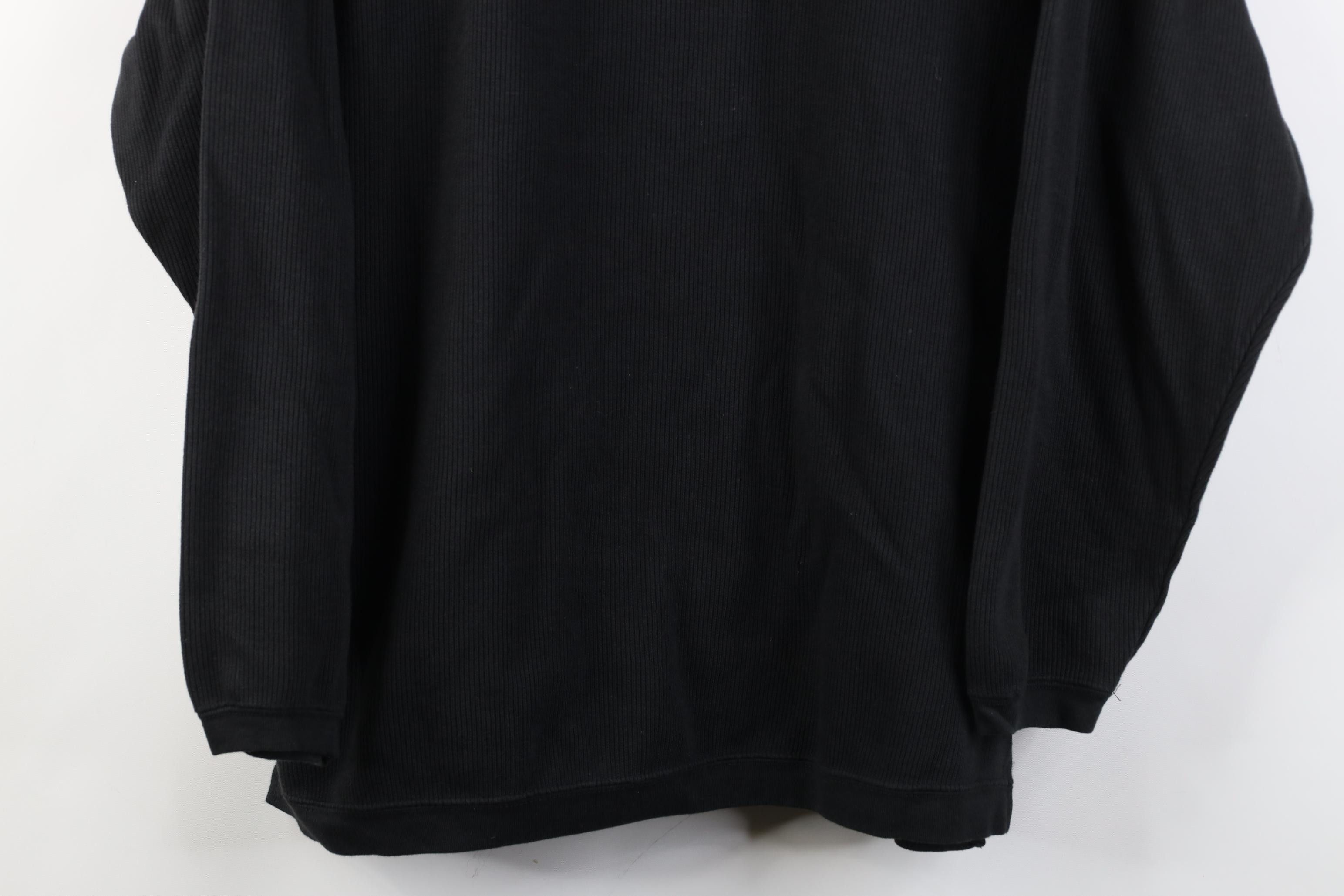 Vintage Vintage 90s Streetwear Ribbed Knit Long Sleeve Rugby Polo Size US XL / EU 56 / 4 - 3 Thumbnail