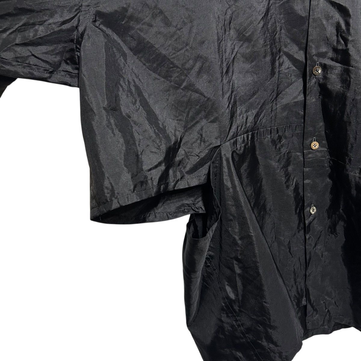 Comme des Garcons 562 Comme Des Garcons 90s asymmetry docking shirt vintage Size US L / EU 52-54 / 3 - 8 Thumbnail
