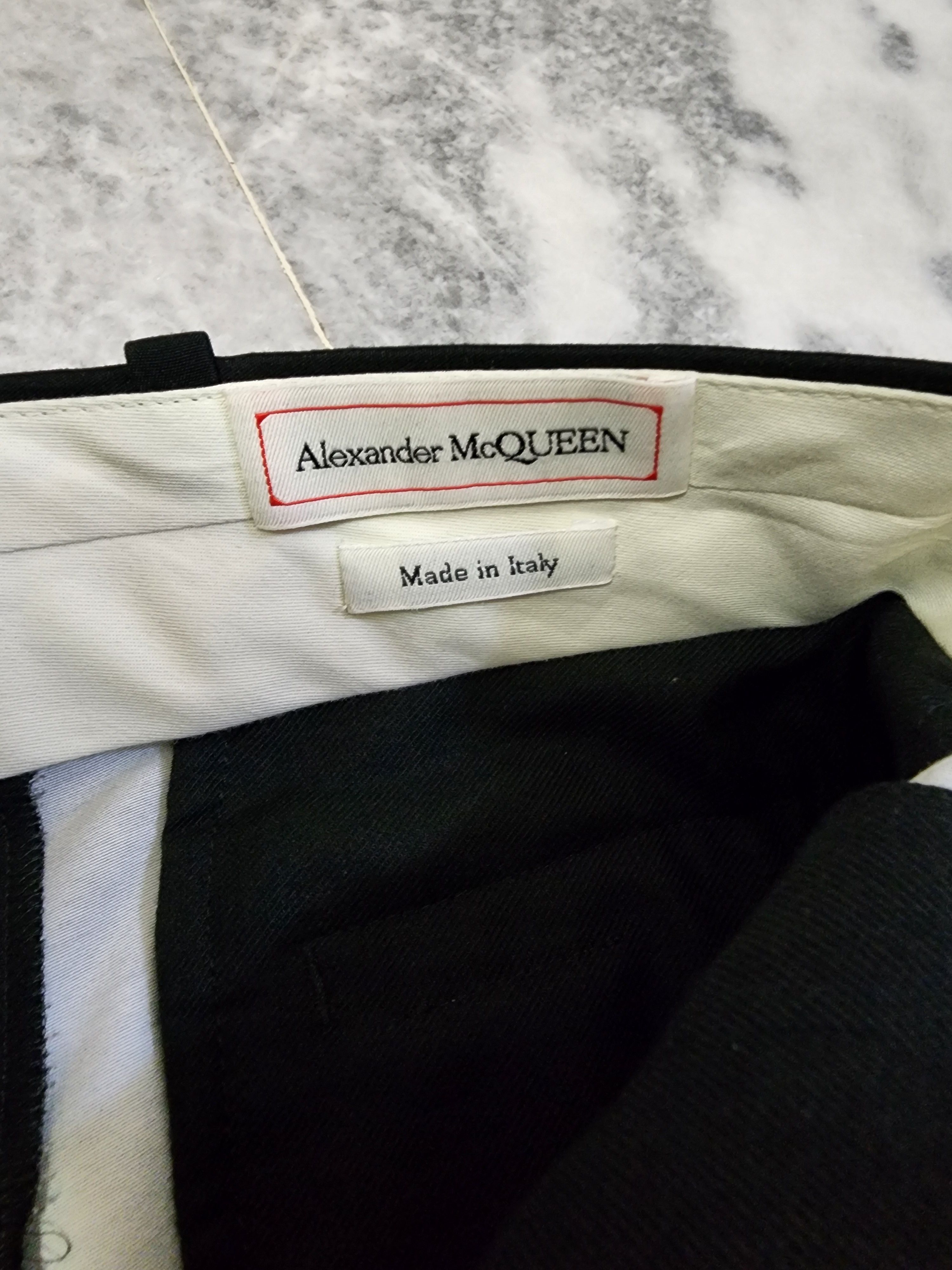 Alexander McQueen Cigarette Pants Size US 34 / EU 50 - 6 Thumbnail