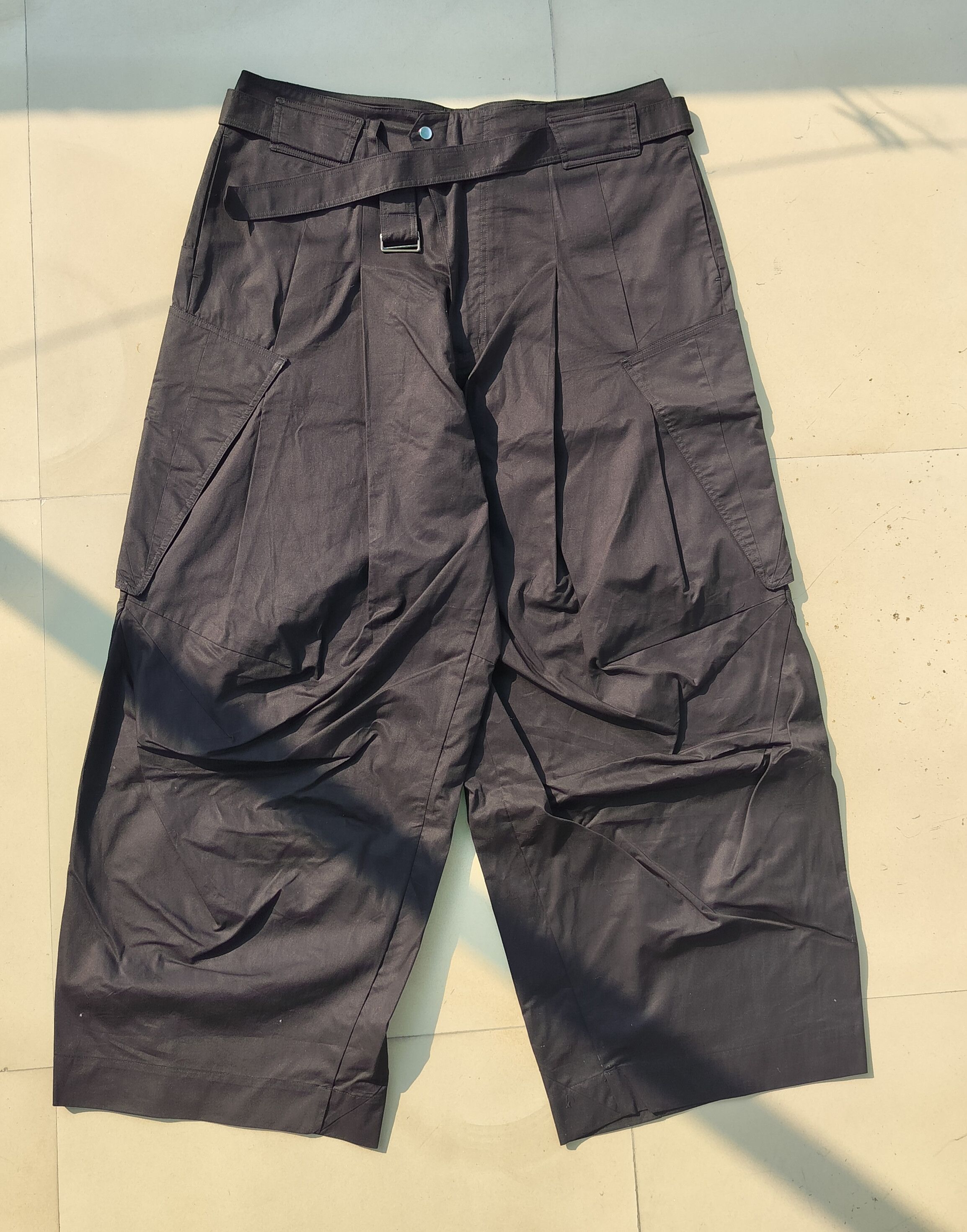 FFFPOSTALSERVICE FFFpostalservise wide belated draped trousers Size US 38 / EU 54 - 1 Thumbnail