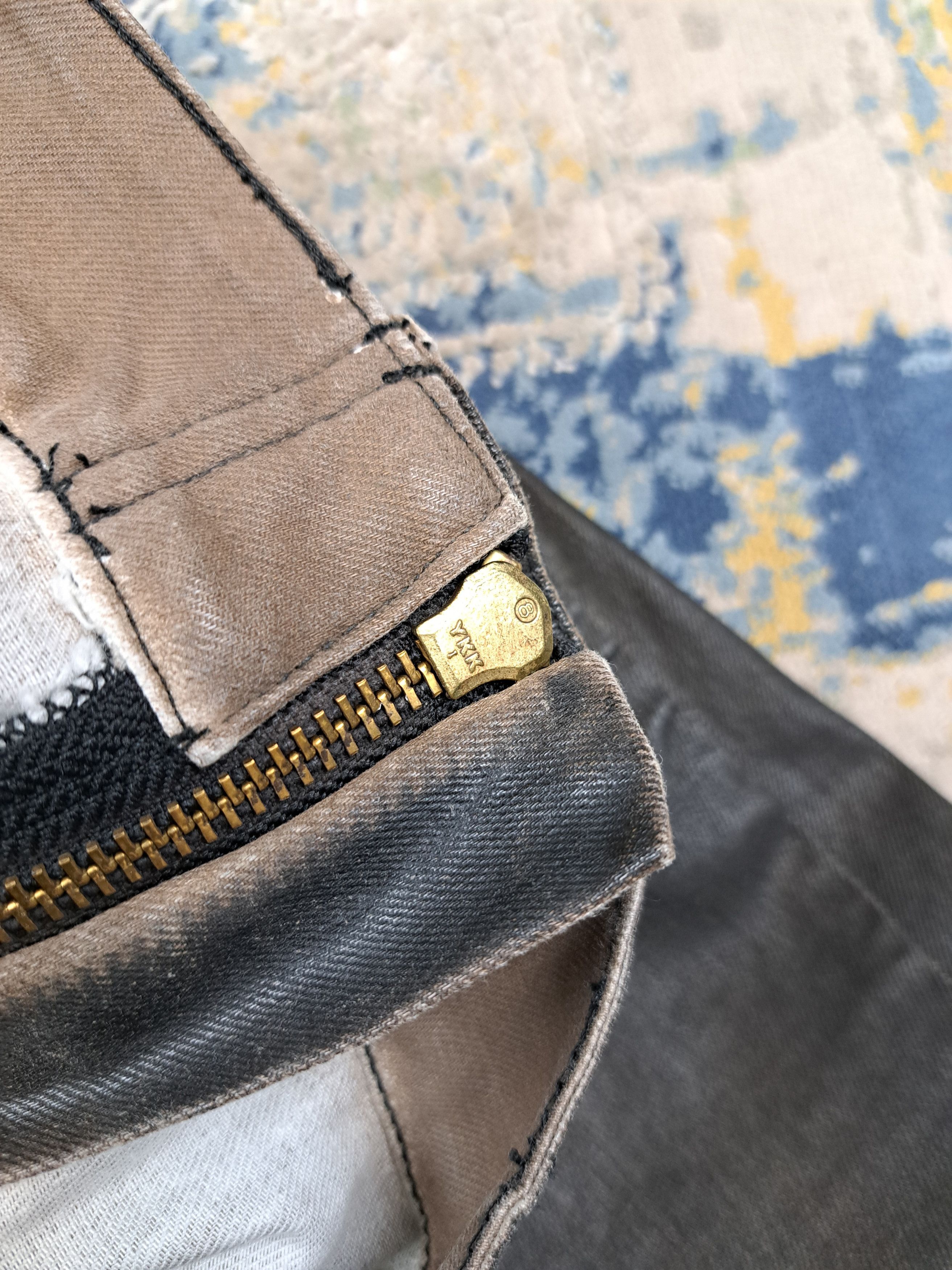 Lee × Vivienne Westwood Vivienne Westwood x Lee Avant Garde Archive Waxed Pants Size US 28 / EU 44 - 9 Thumbnail