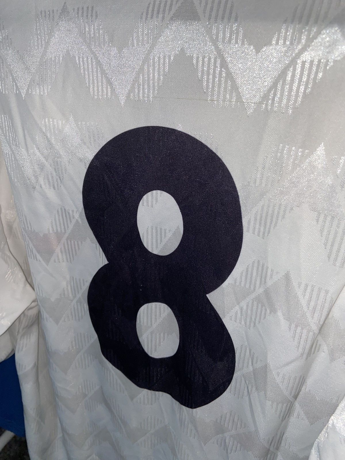 Umbro × Vintage VINTAGE 88/90 UMBRO BLOCK CORE SOCCER FOOTBALL JERSEY #8 Size US XL / EU 56 / 4 - 6 Thumbnail
