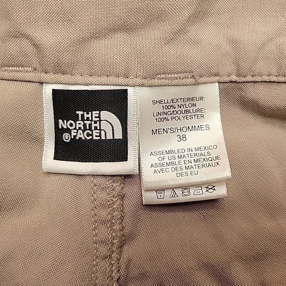 The North Face The North Face Pants Mens 38 Beige Cargo Tech 100% Nylon Lightweight Hiking Size US 38 / EU 54 - 5 Thumbnail